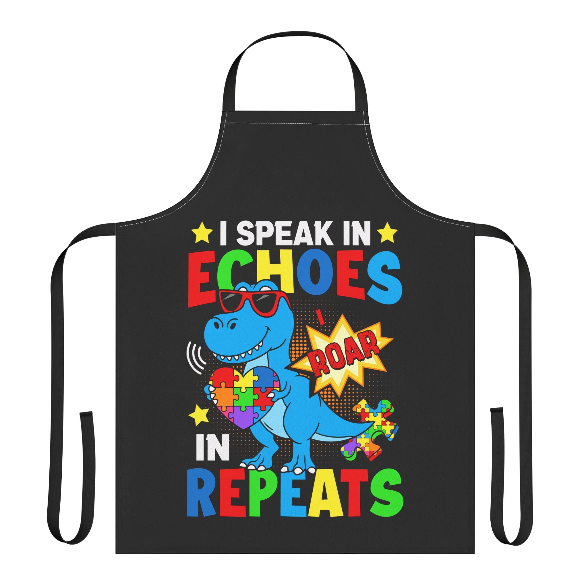 I Speak Echoes Routine Love Apron