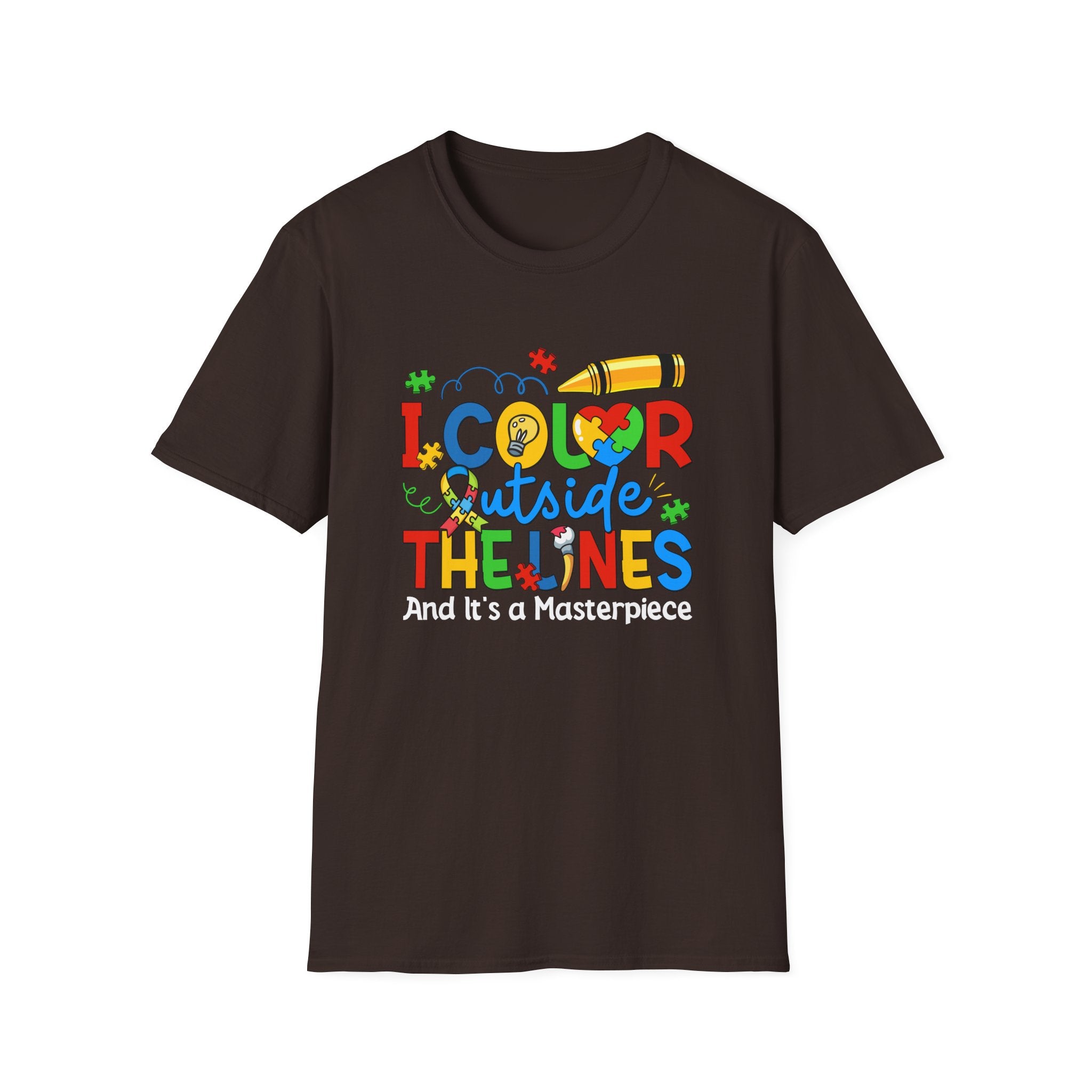 Outside the Lines, Adult T-Shirt