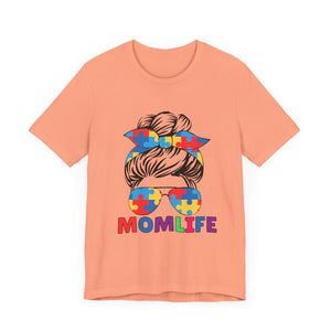"Mom Life" Autism Awareness Hoodie