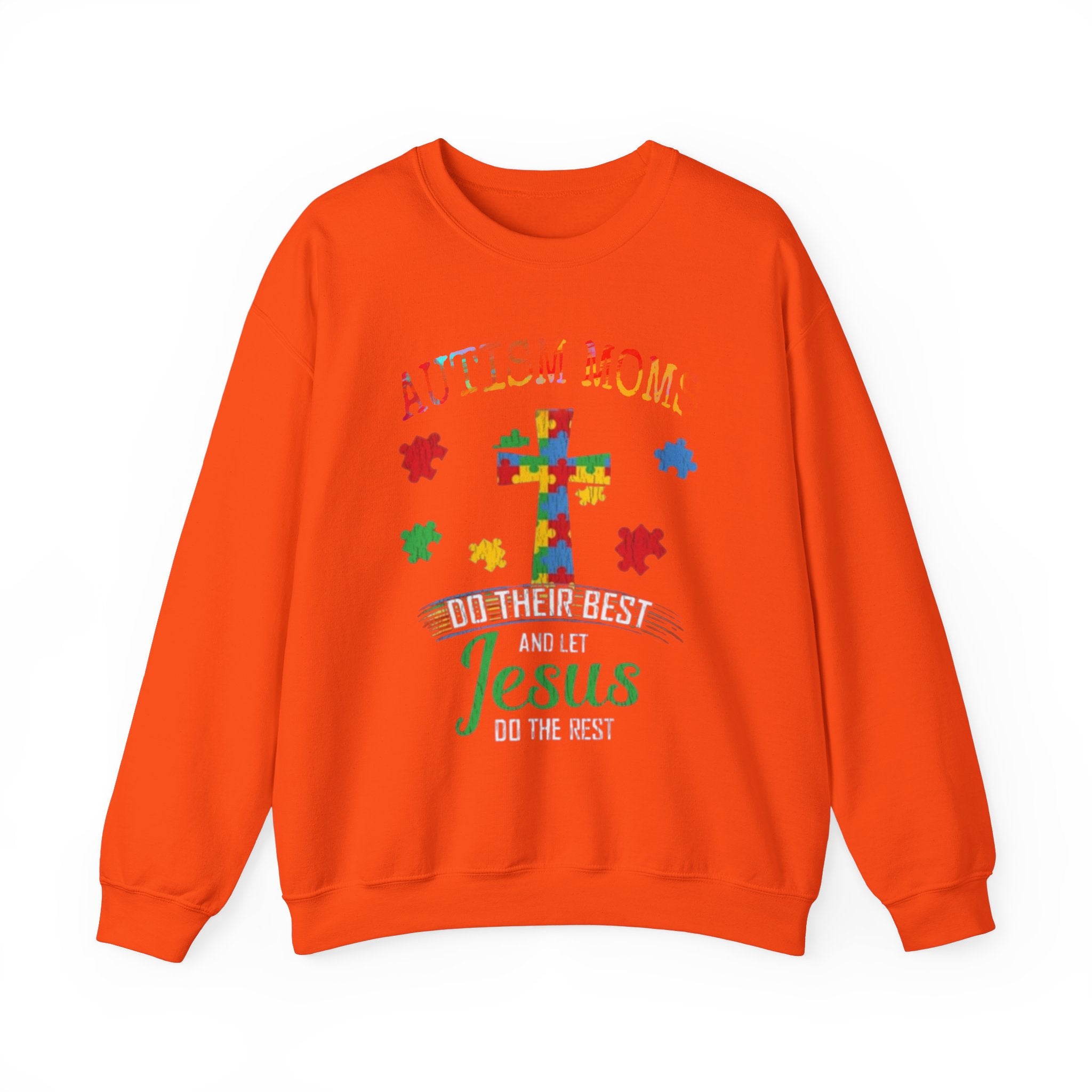 Autism Mom, Autism Awareness Adult Sweatshirt
