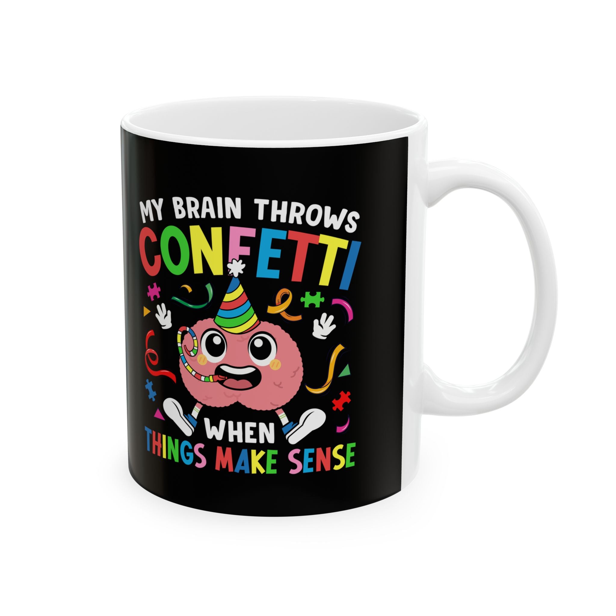 My Brain Throw, Ceramic Mug