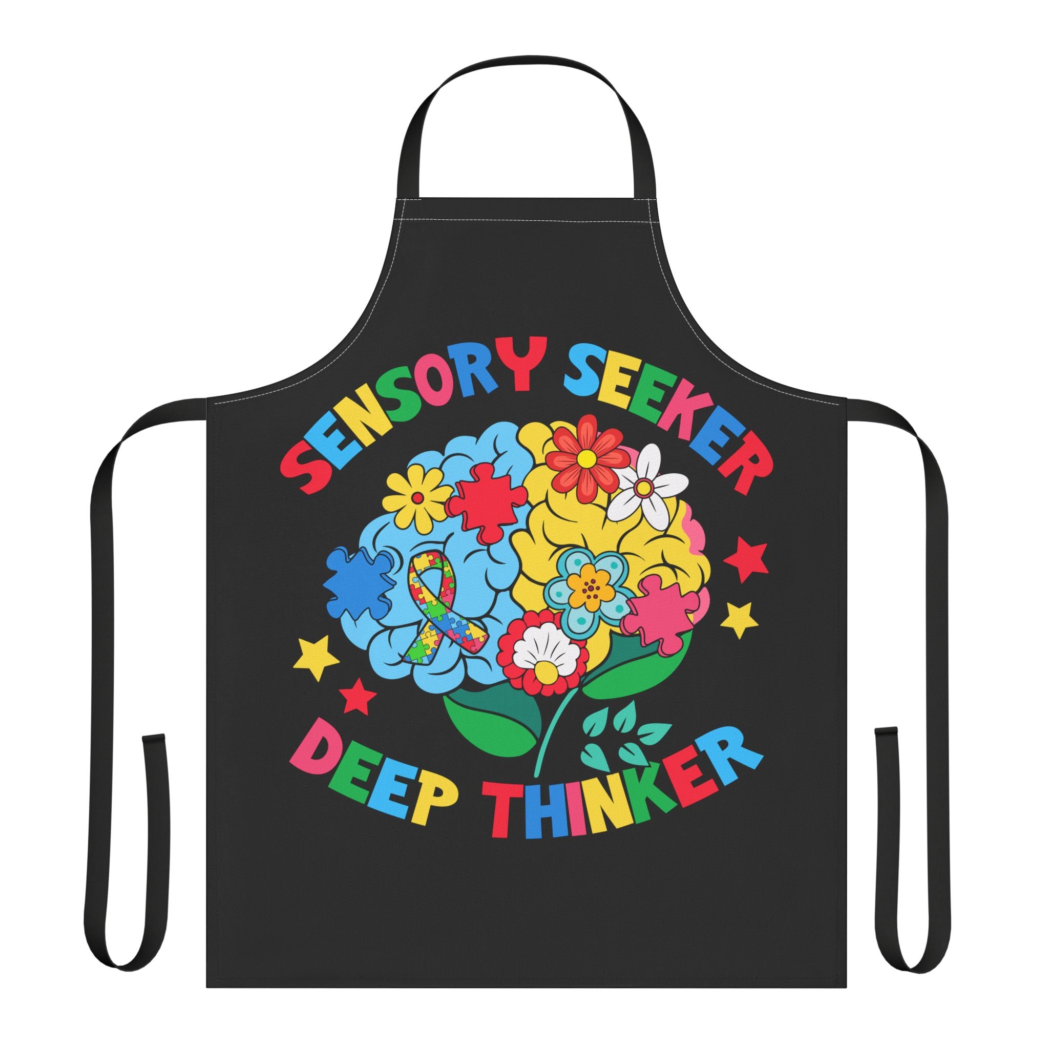 Deep Thinker Routine Love Apron