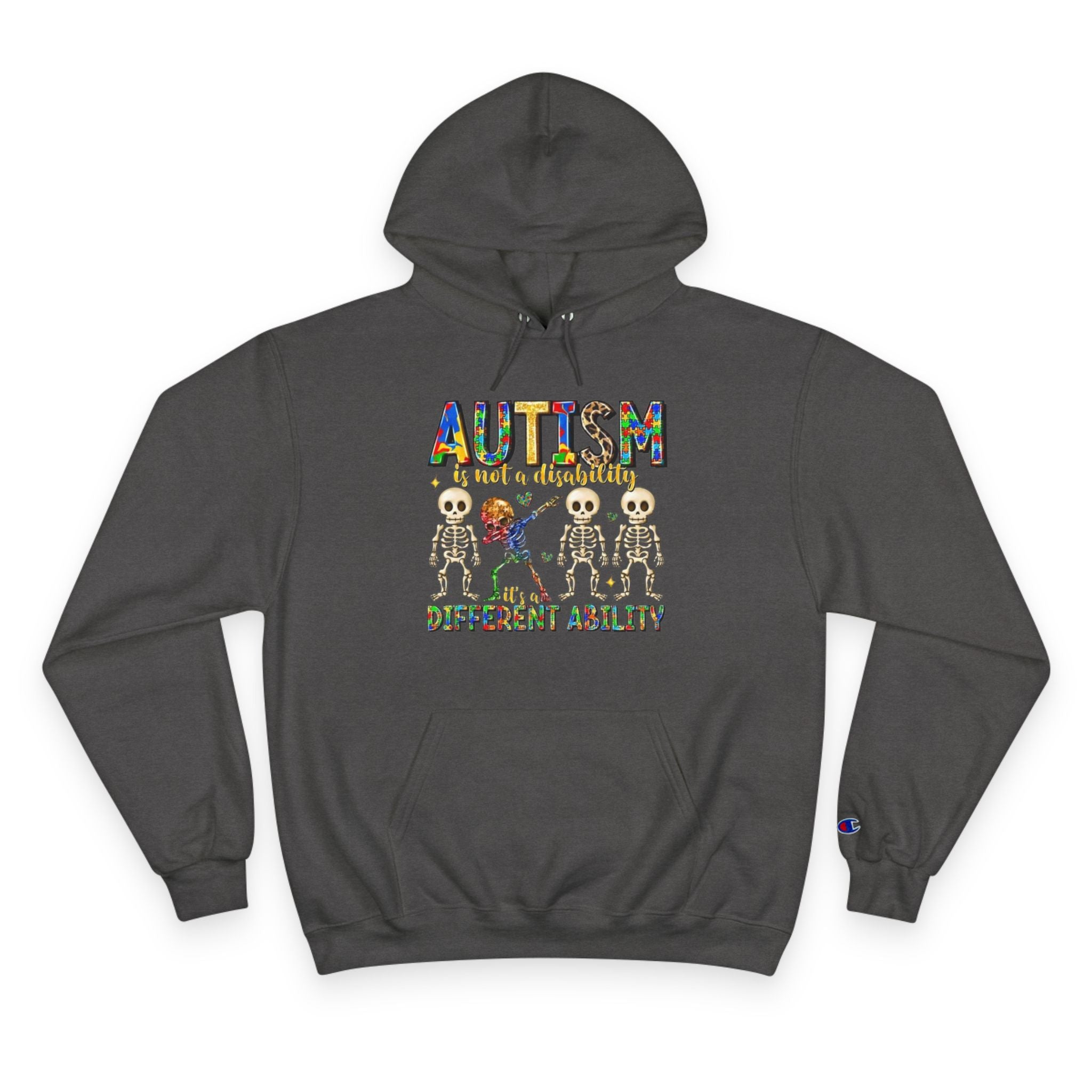 Autism Is Not A Disability, Autism Awareness Adult Hoodie