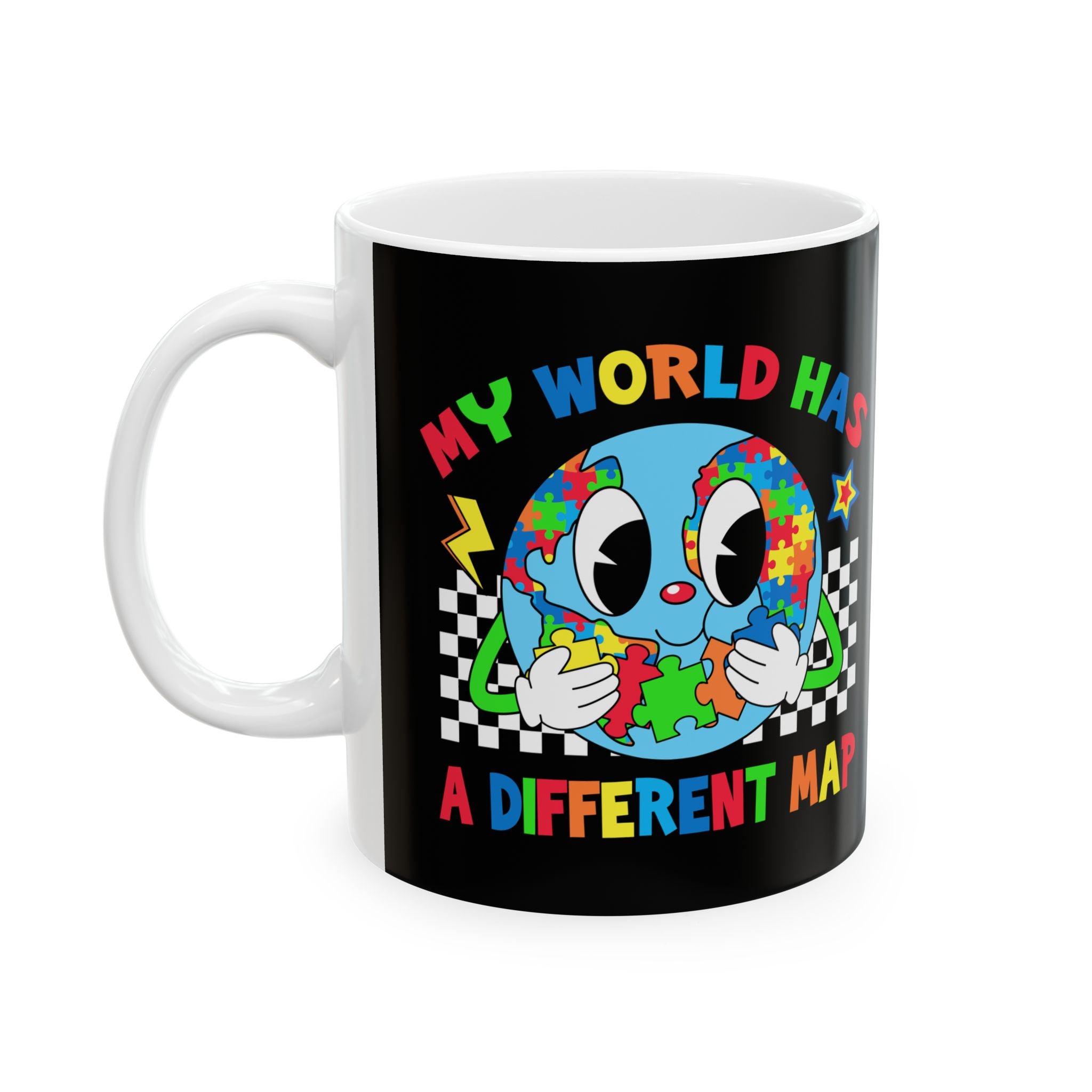 A Different Map, Ceramic Mug