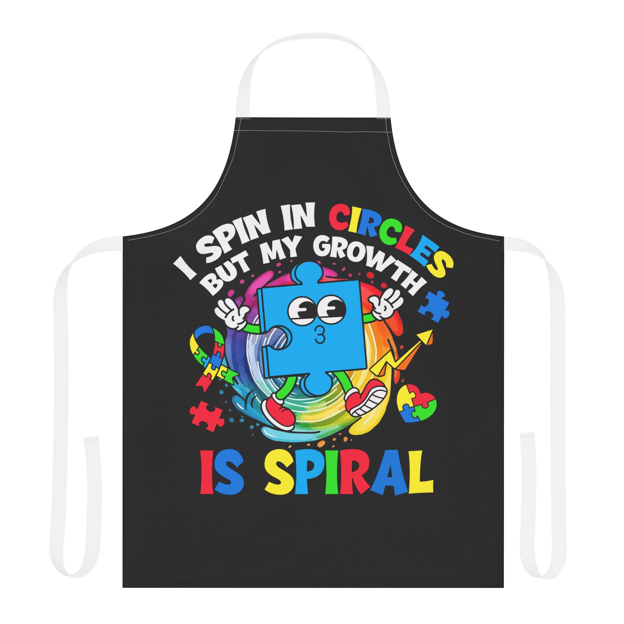 I Spin In Circles Routine Love Apron