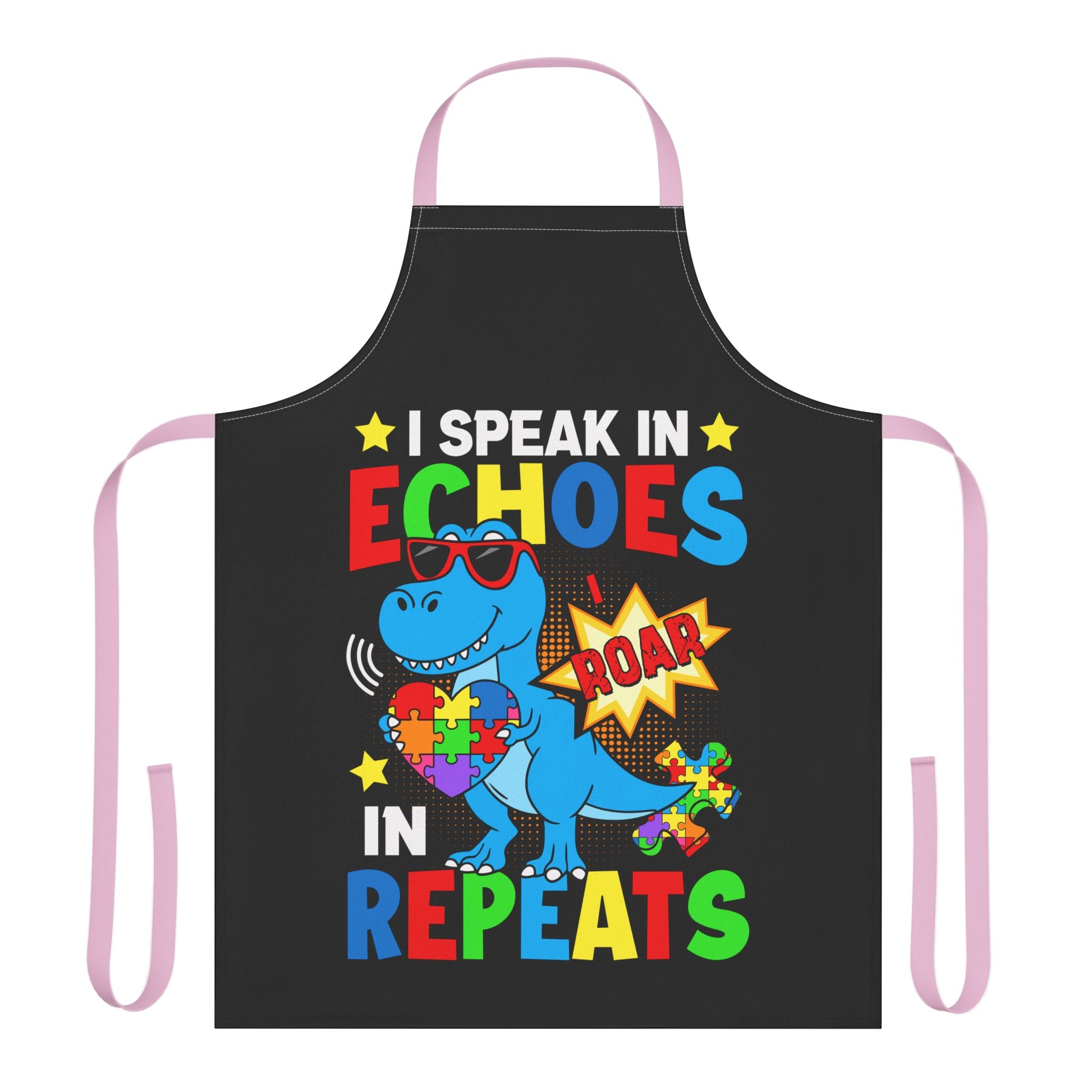 I Speak Echoes Routine Love Apron