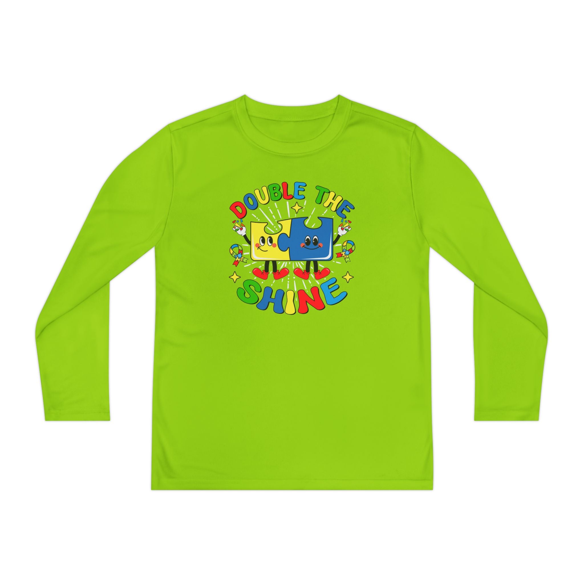 Double The Shine, Youth Long Sleeve