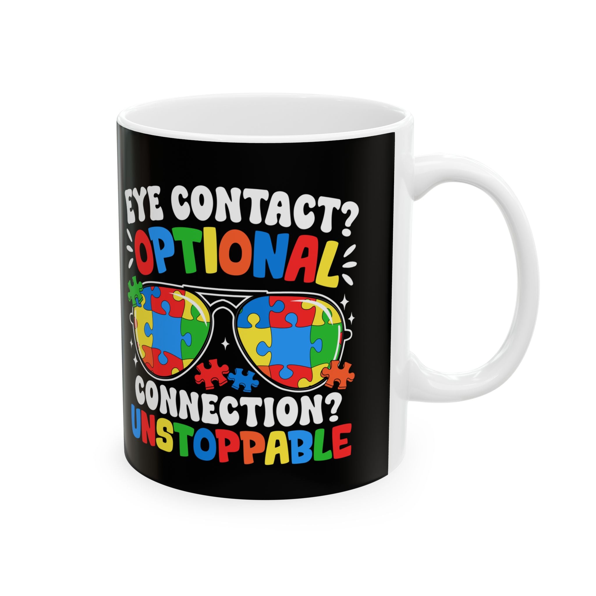 Eye Contact, Ceramic Mug