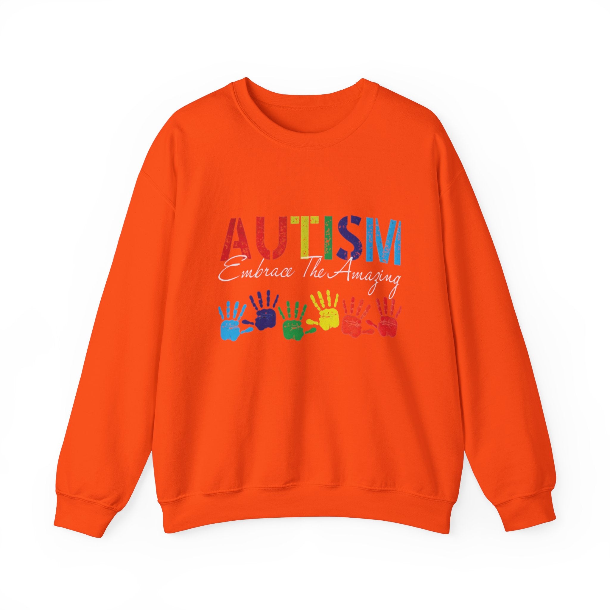 Autism Embrace The Amazing, Autism Awareness Adult Sweatshirt