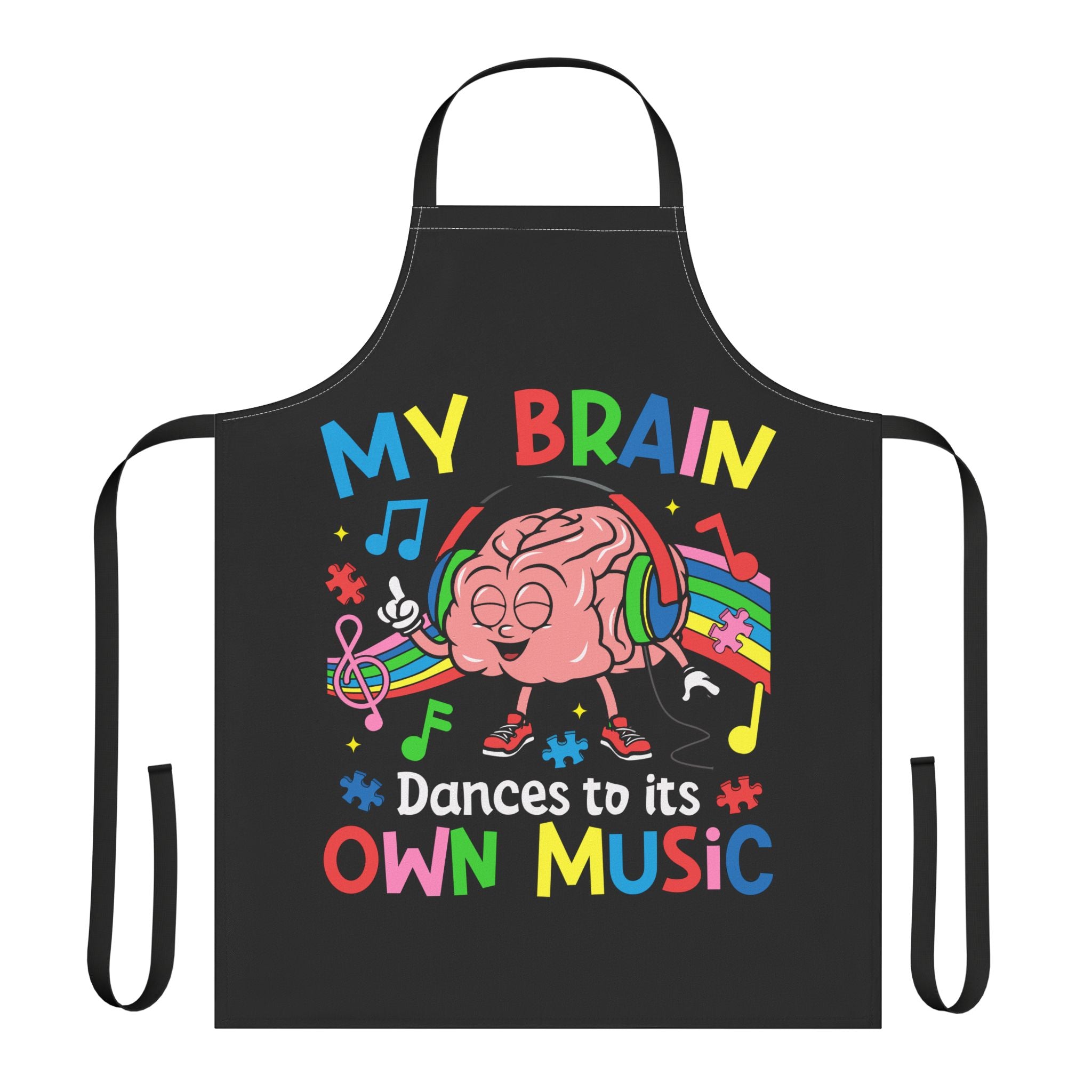 Own Music Routine Love Apron