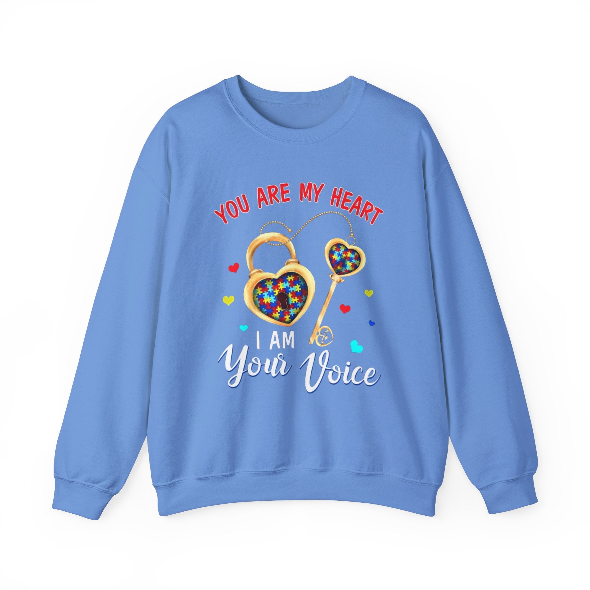 You Are My Heart, Autism Awareness Adult Sweatshirt