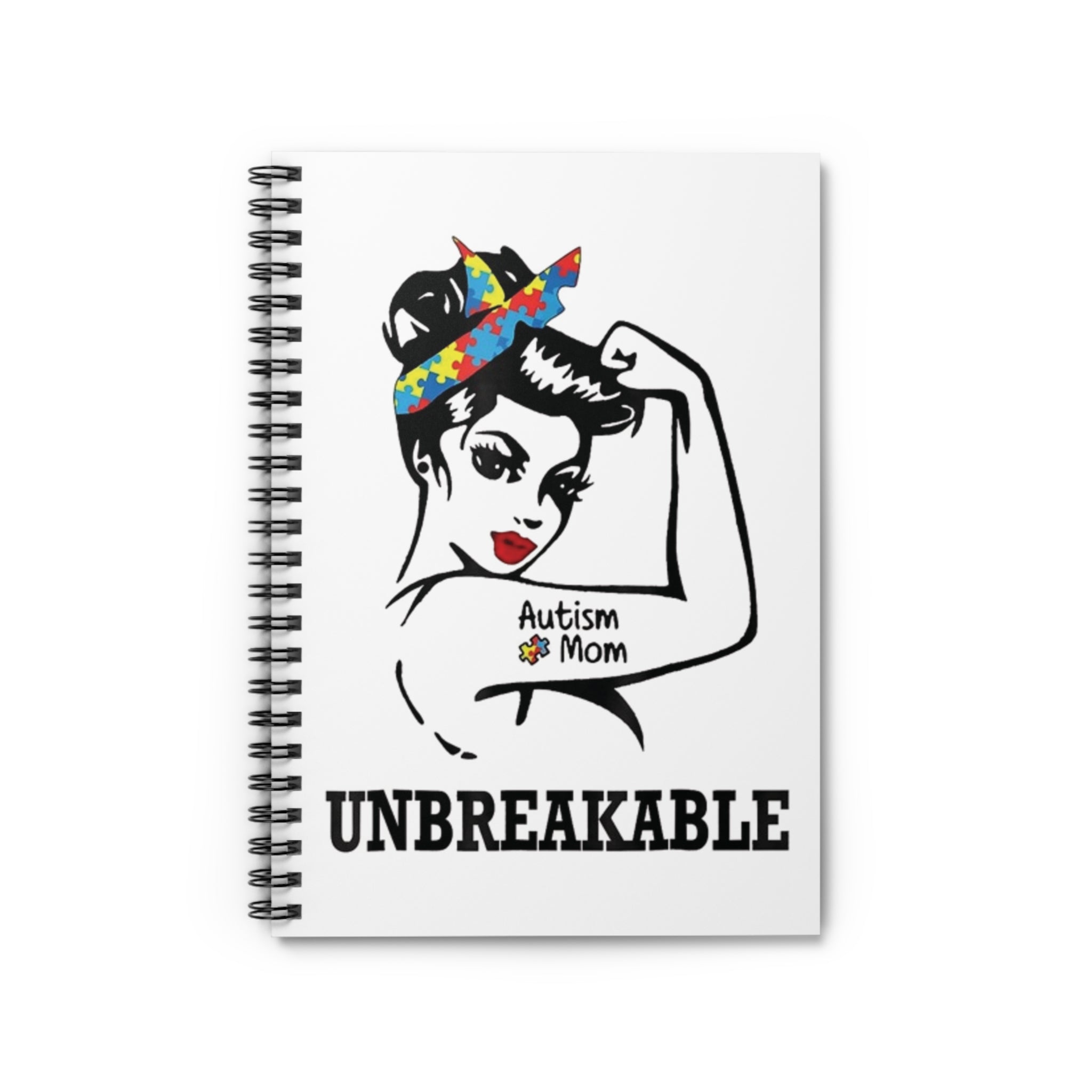 Unbreakable, Spiral Notebook - Ruled Line