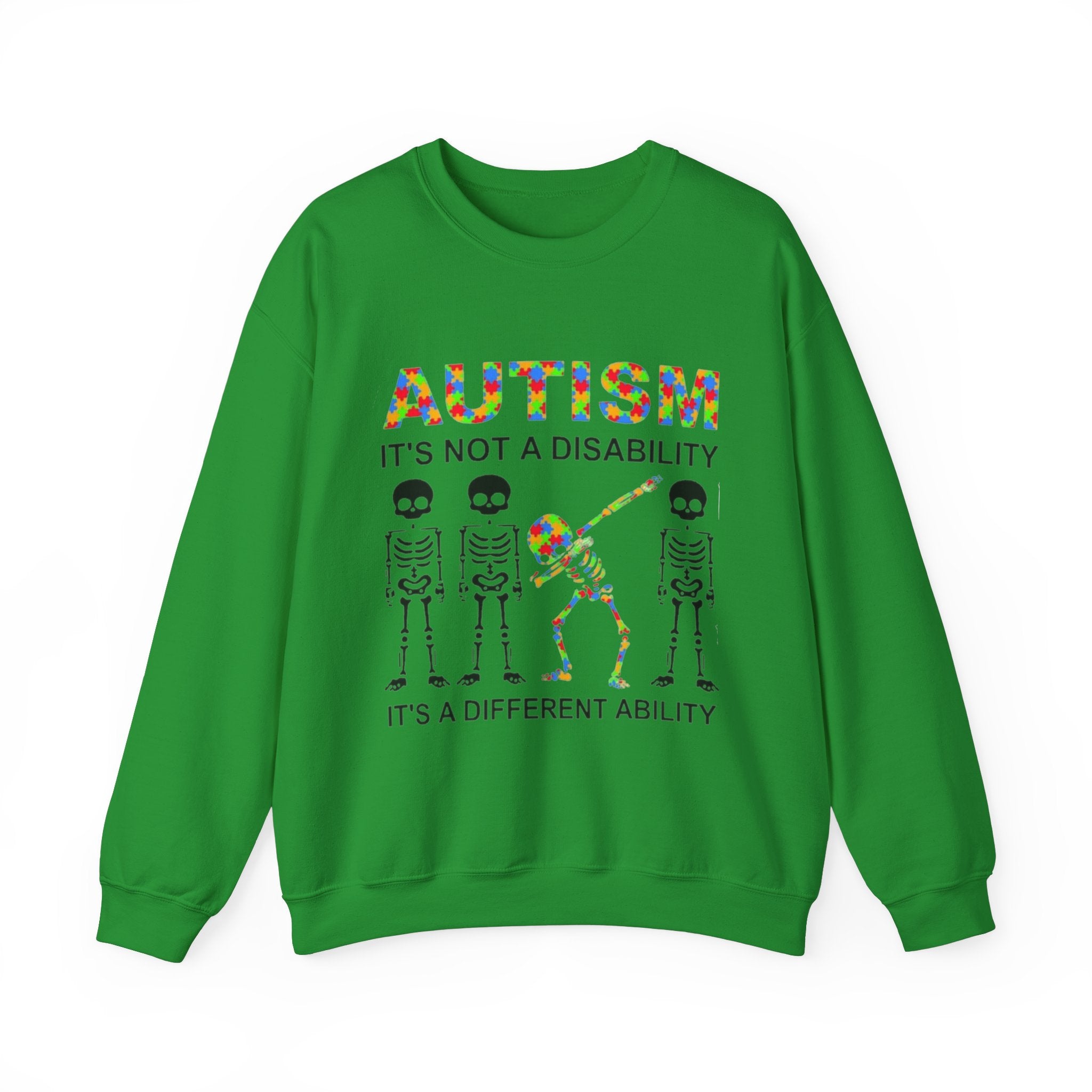 Autism It's Not A Disability, Autism Awareness Adult Sweatshirt