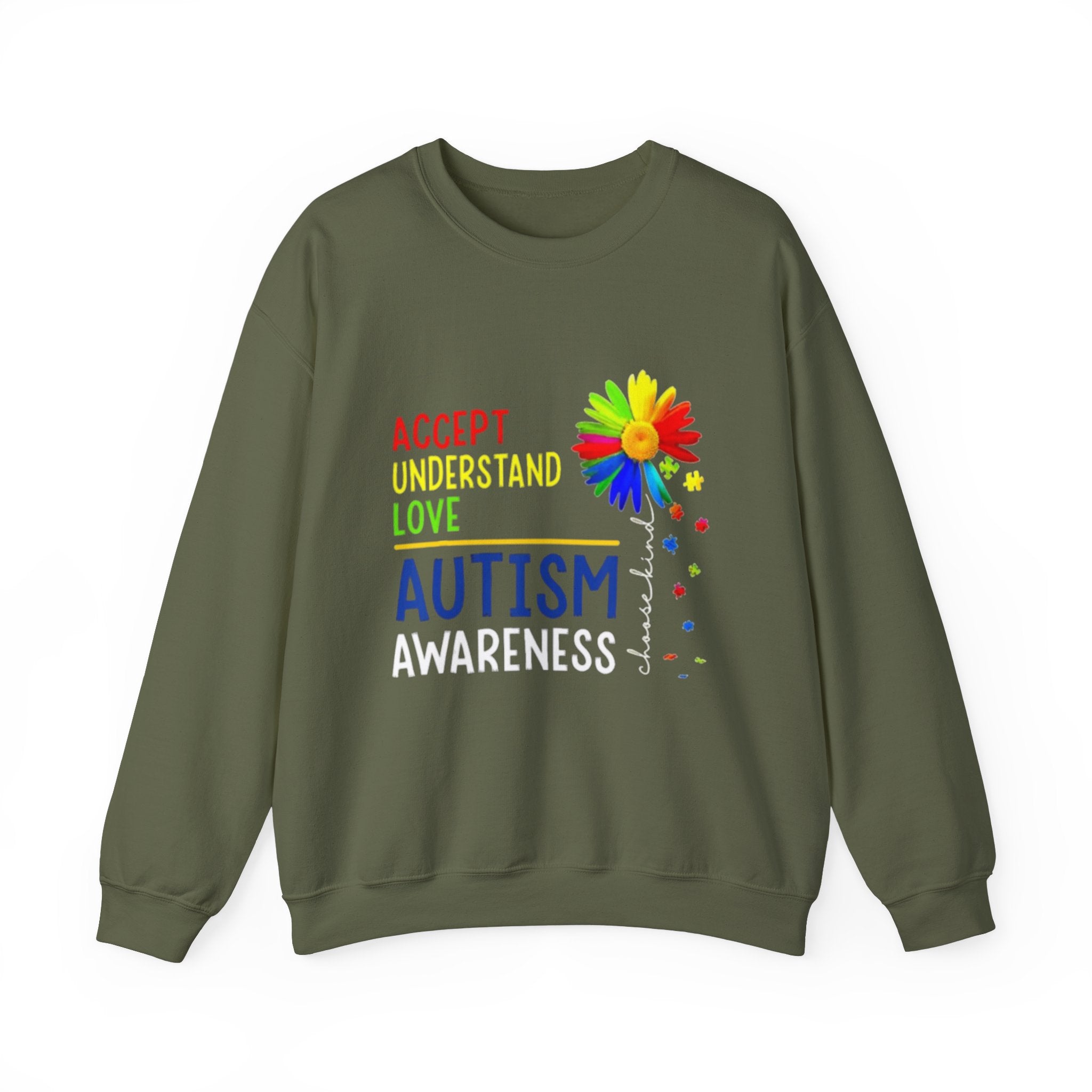 Autism Awareness , Autism Awareness Adult Sweatshirt