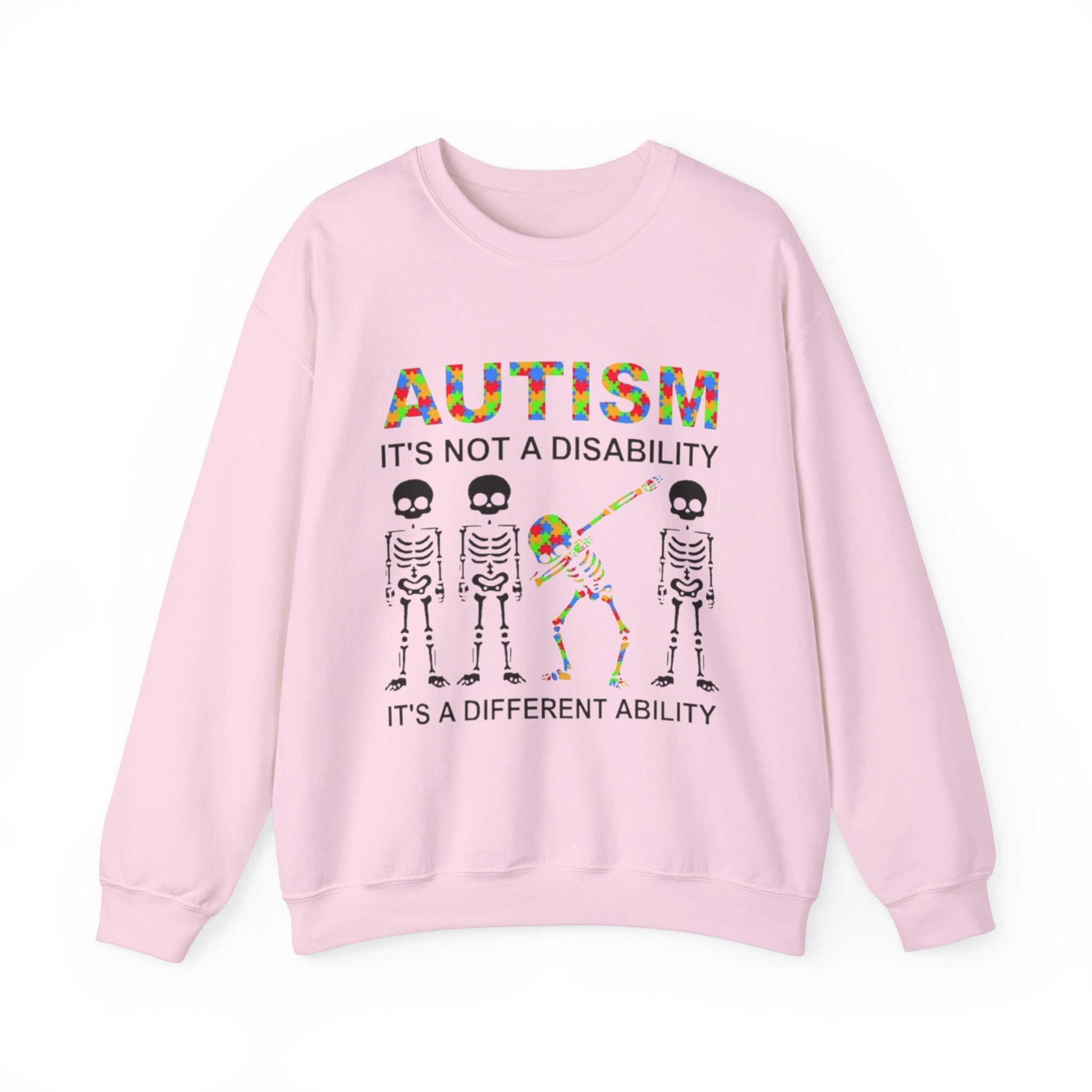 Autism It's Not A Disability, Autism Awareness Adult Sweatshirt