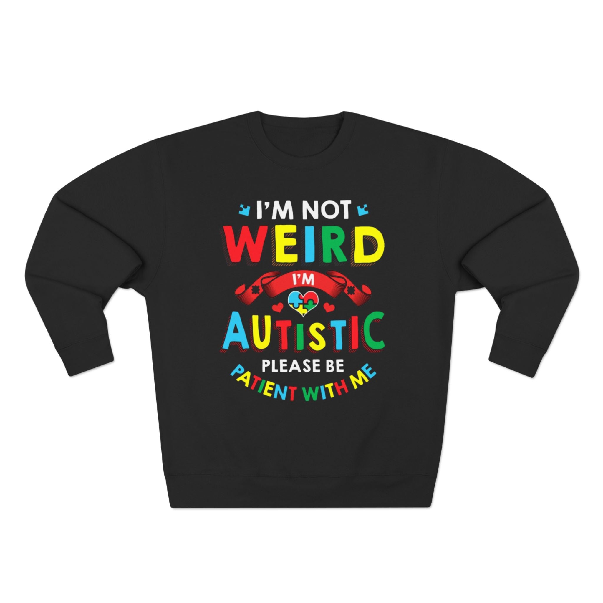 I Am Autistic, Long Sleeve Adult Shirt, Autism Awareness Apparel