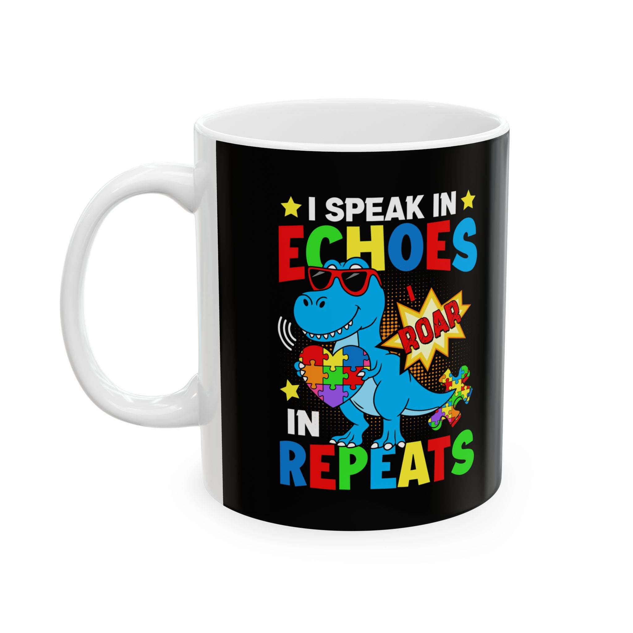 I Speak In Echoes, Ceramic Mug