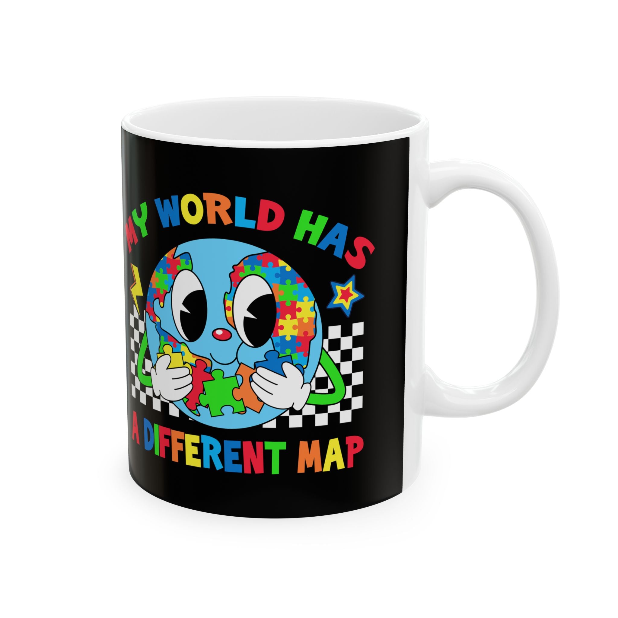 A Different Map, Ceramic Mug