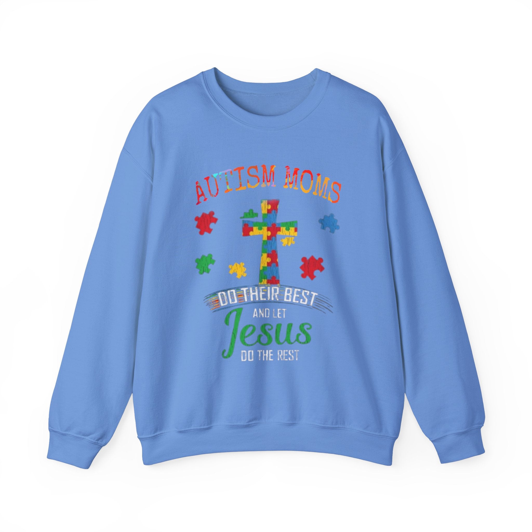 Autism Mom, Autism Awareness Adult Sweatshirt