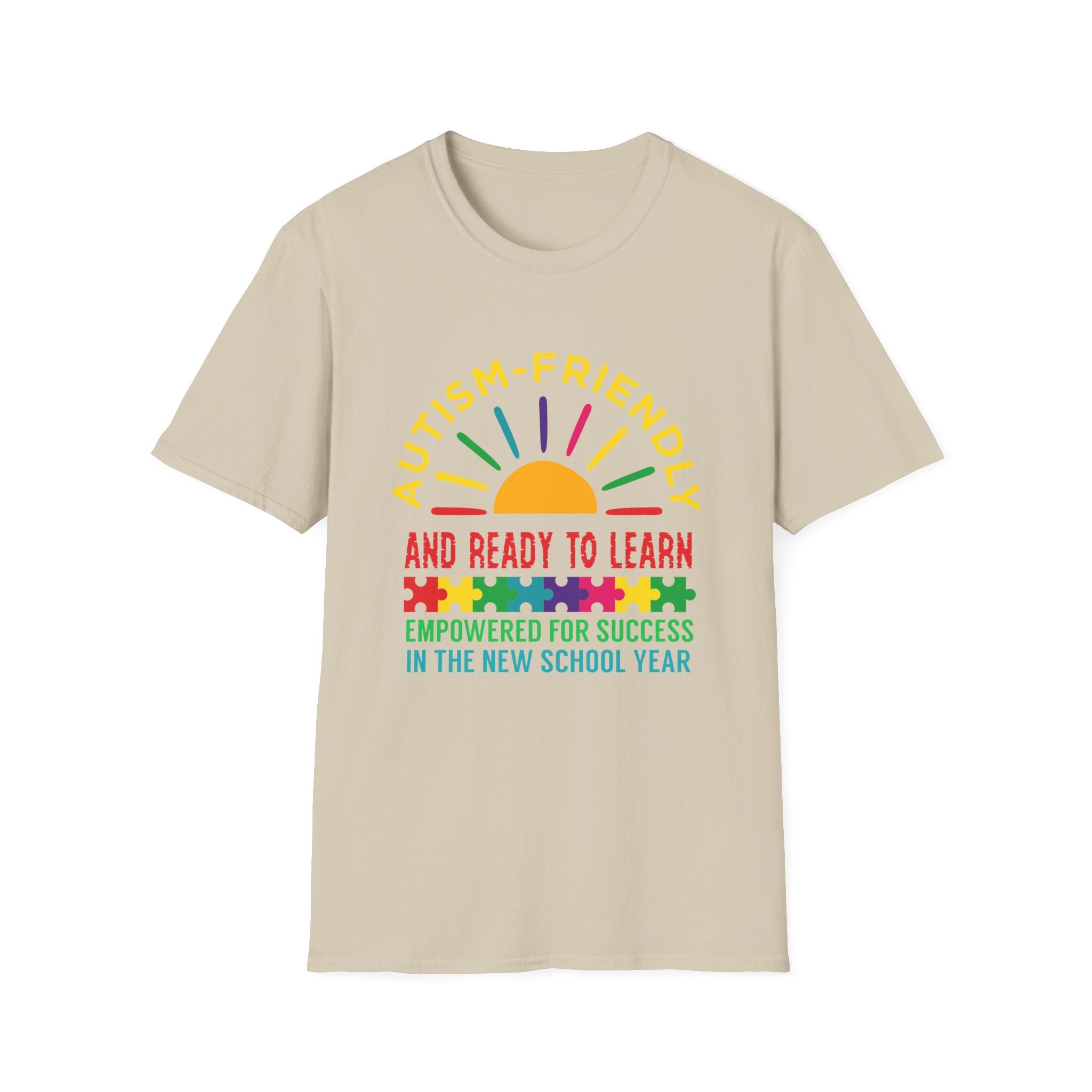 Austim Friendly Autism Awareness , Adult T-Shirt