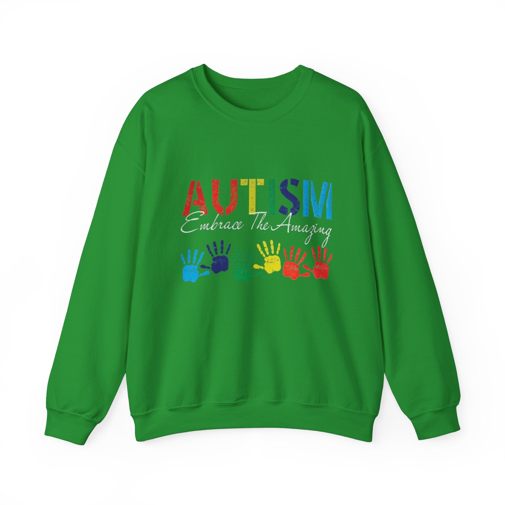 Autism Embrace The Amazing, Autism Awareness Adult Sweatshirt