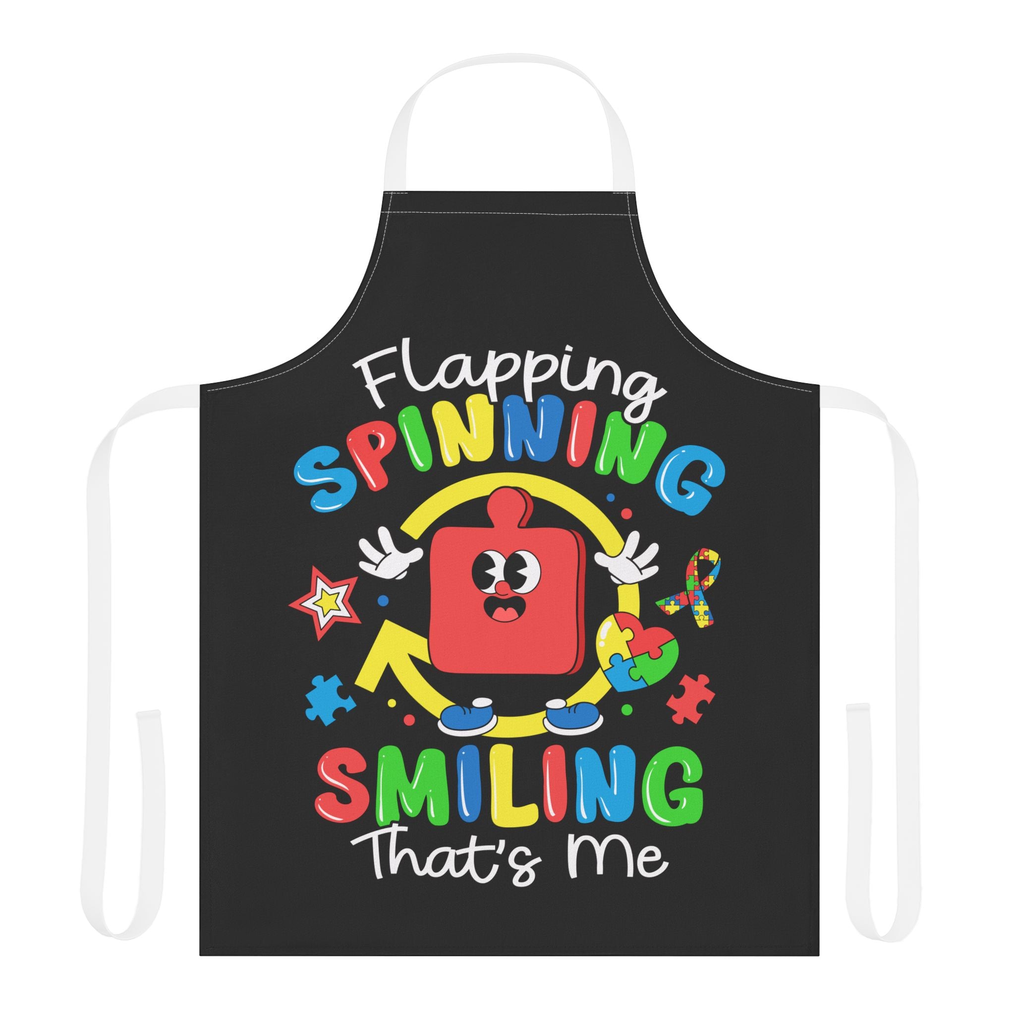 Spinning Smiling Routine Love Apron