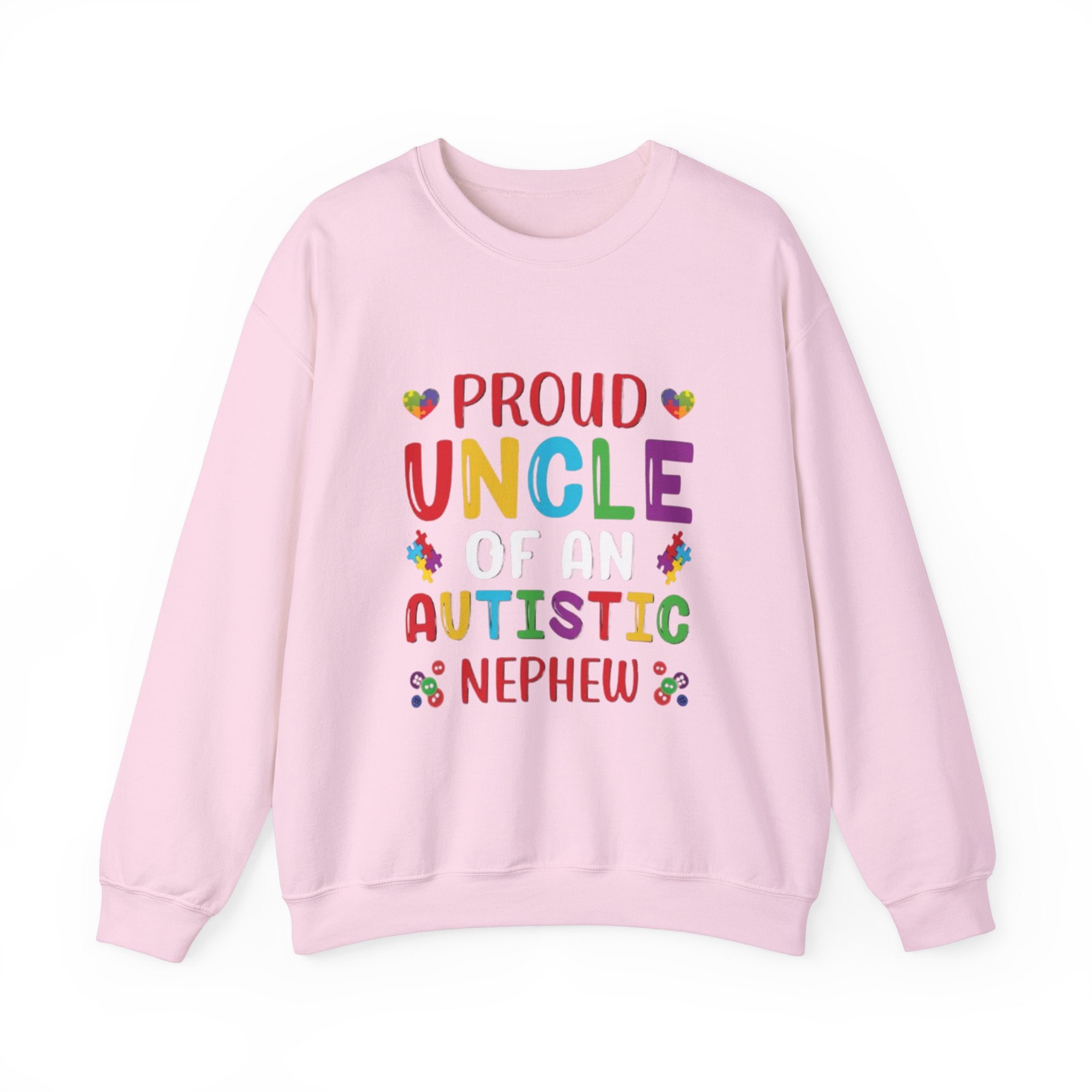 Proud Uncle Of An Autistic Nephew, Autism Awareness Adult Sweatshirt