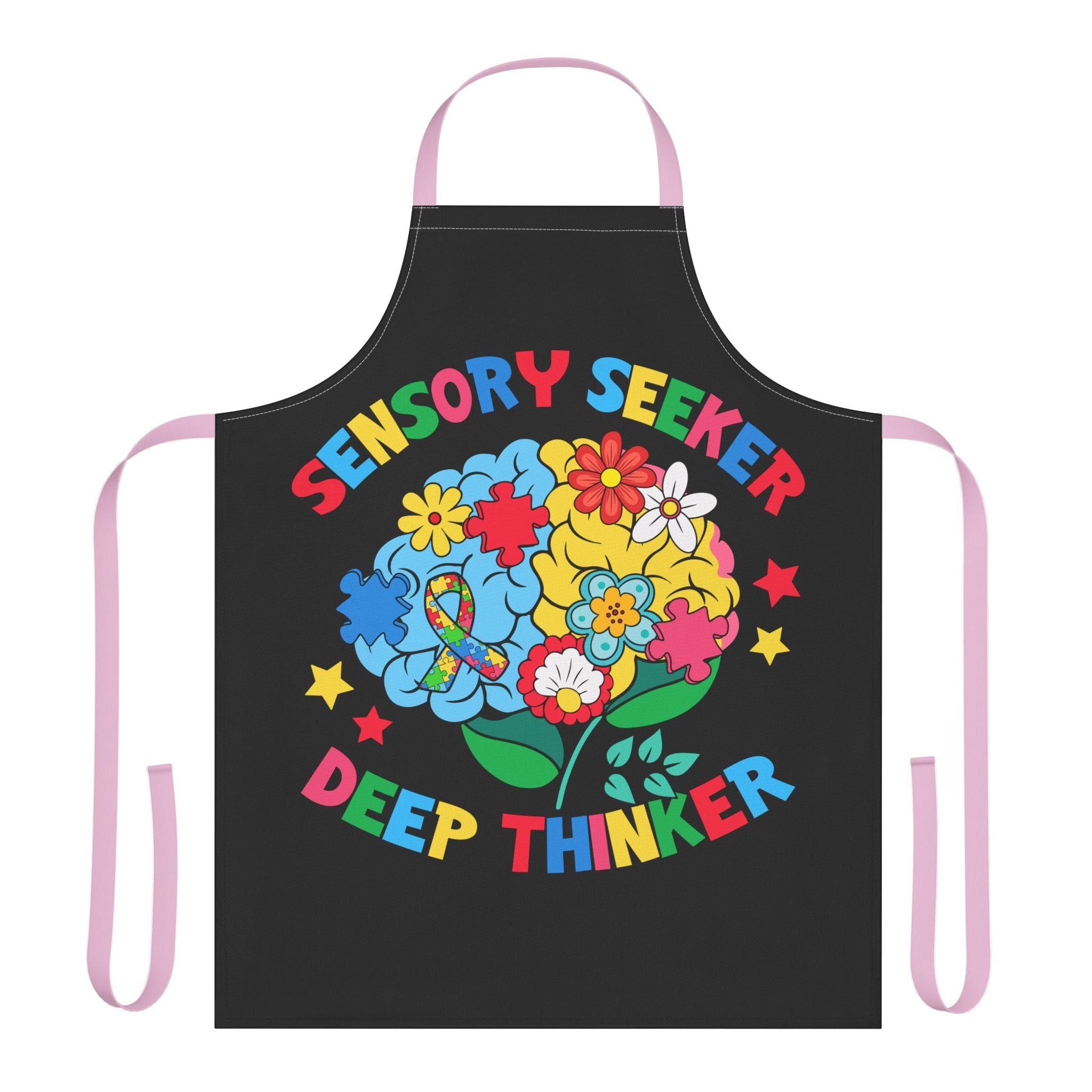 Deep Thinker Routine Love Apron