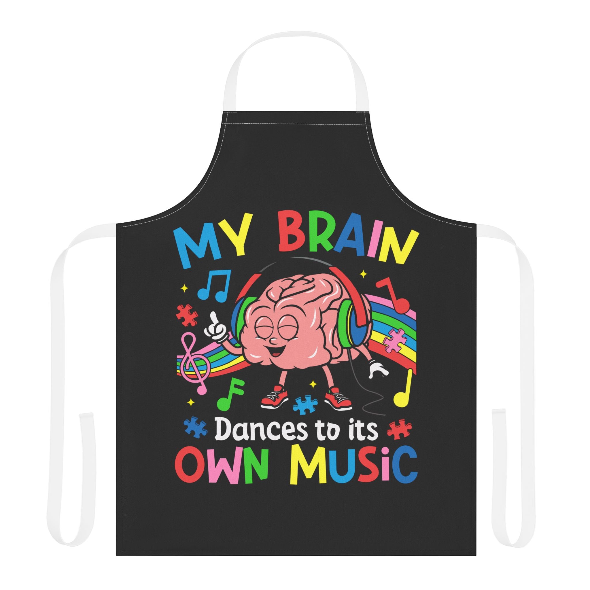 Own Music Routine Love Apron