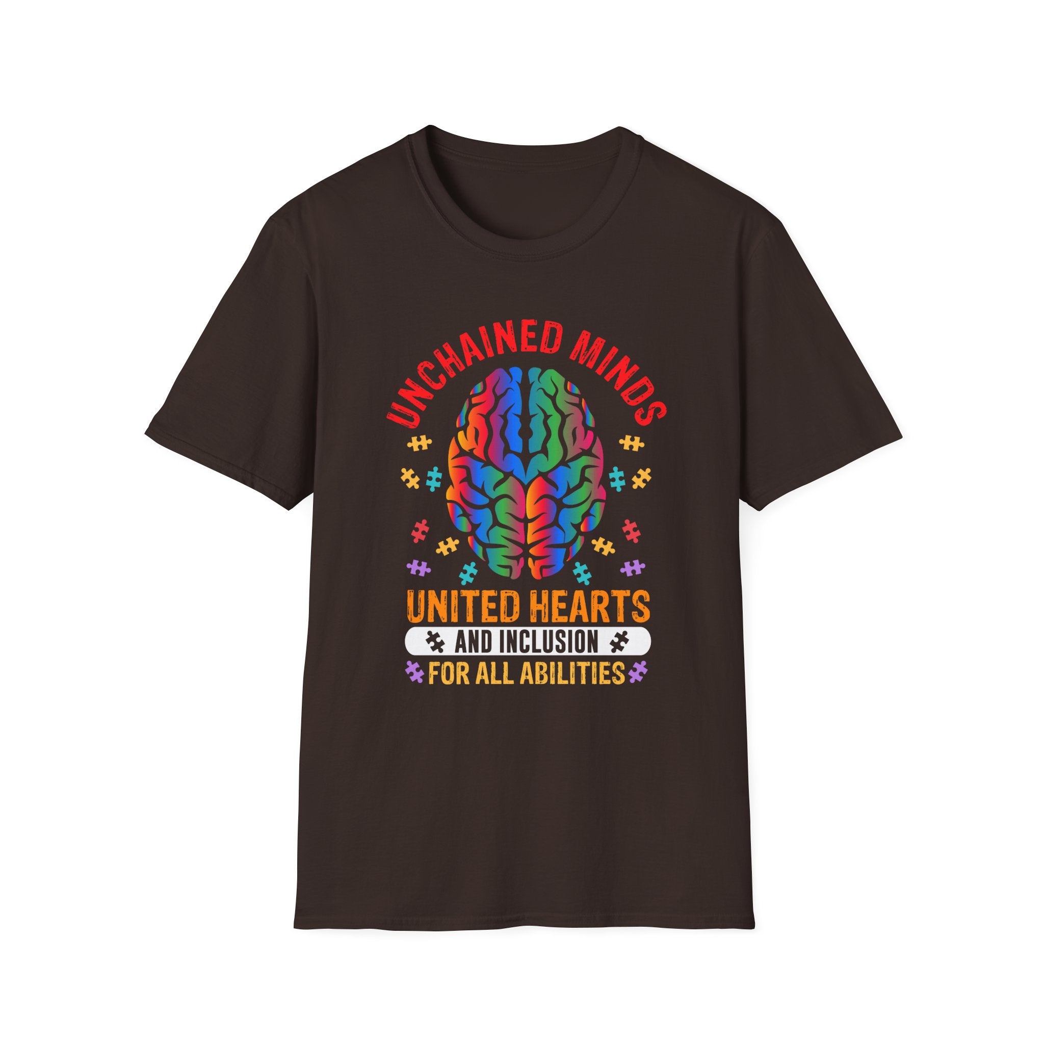 Unchained Mind Autism Awareness , Adult T-Shirt