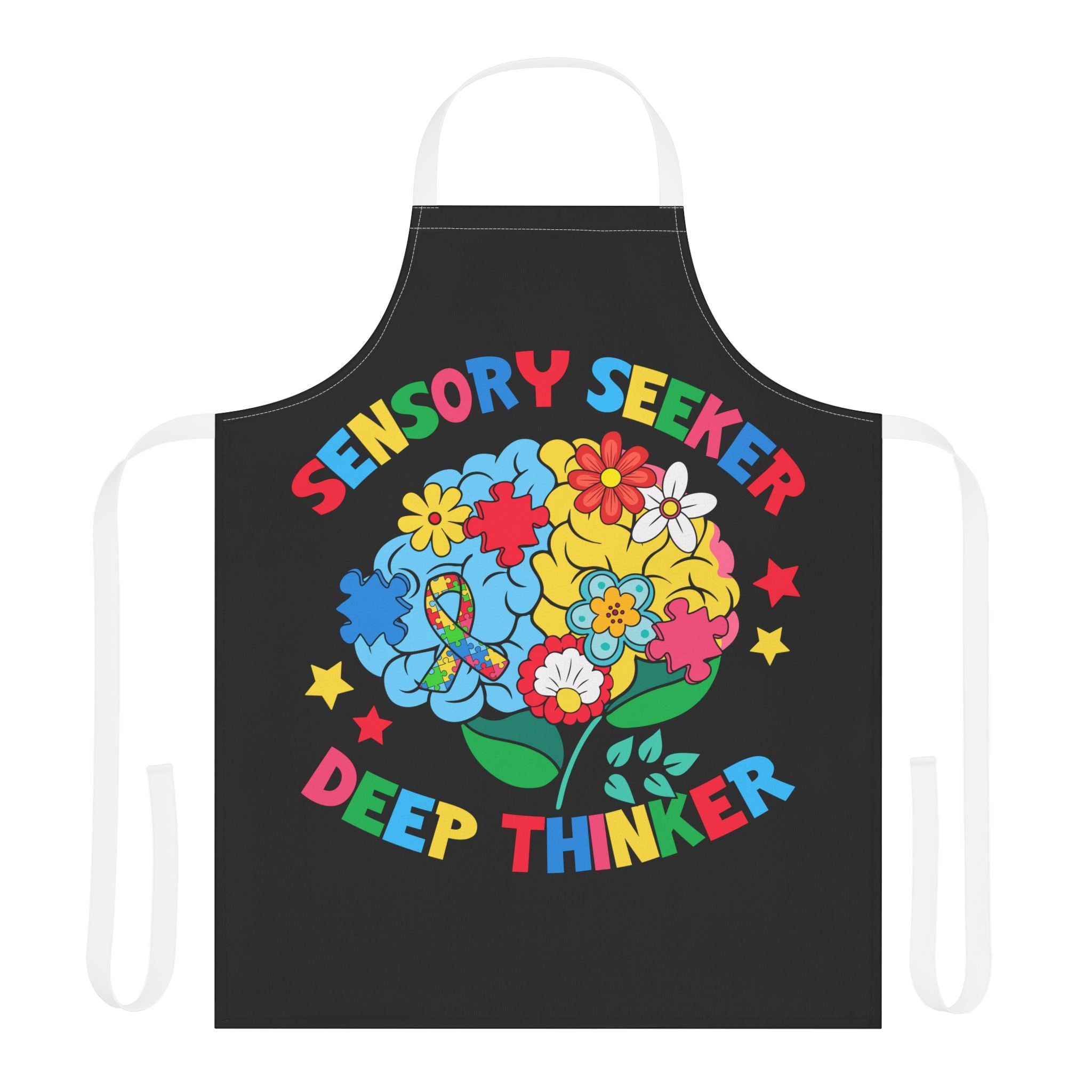 Deep Thinker Routine Love Apron