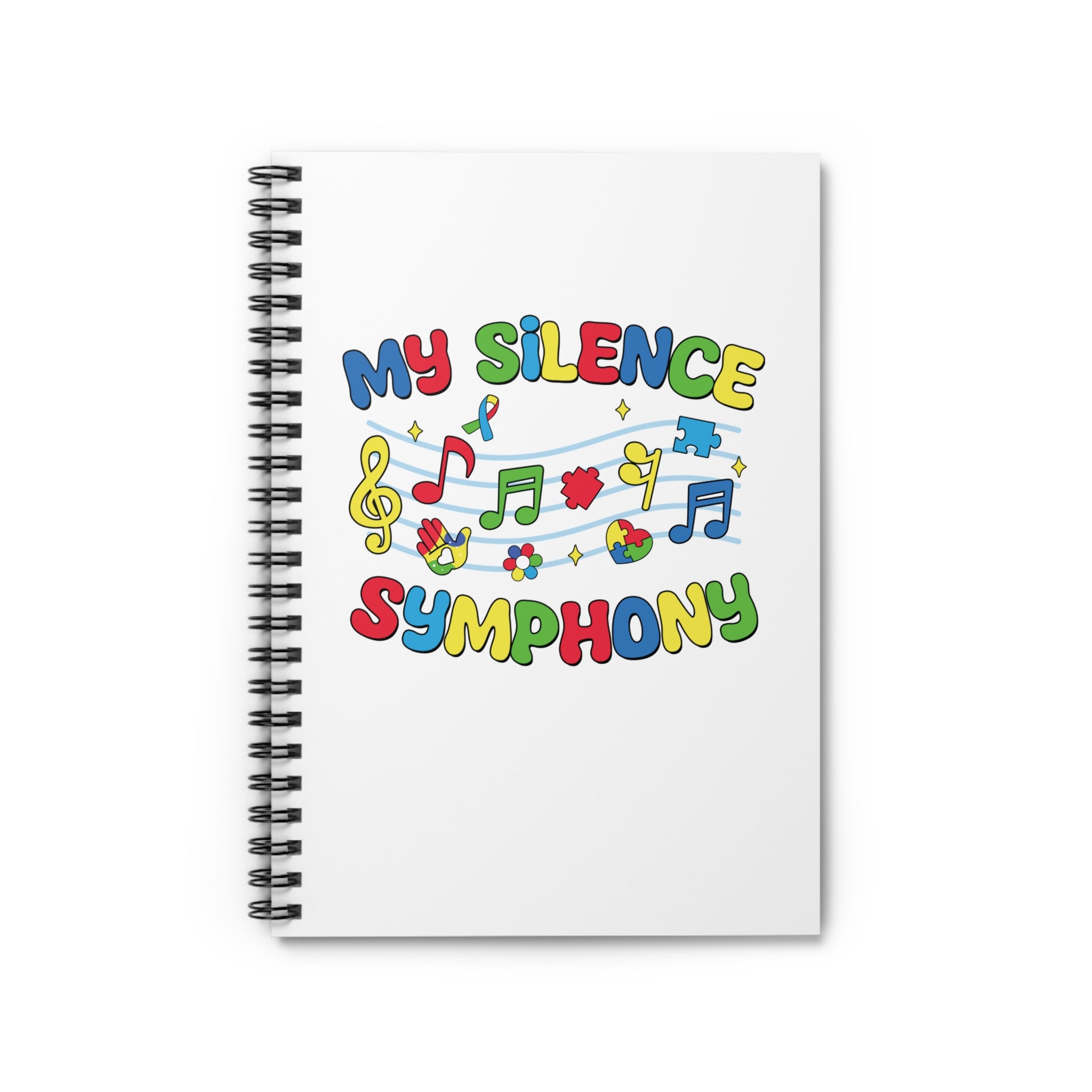 My Silence Spiral Notebook - Ruled Line