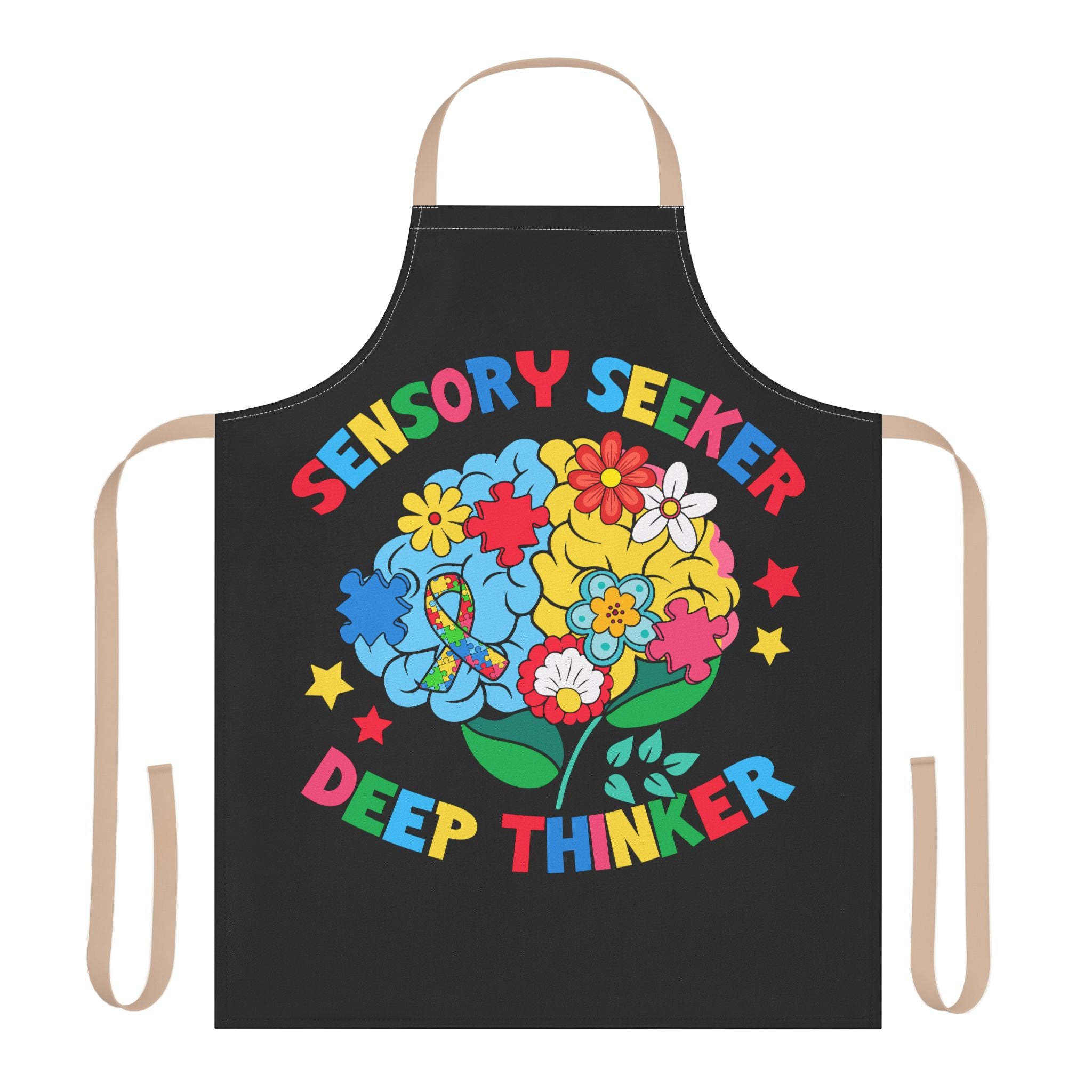 Deep Thinker Routine Love Apron