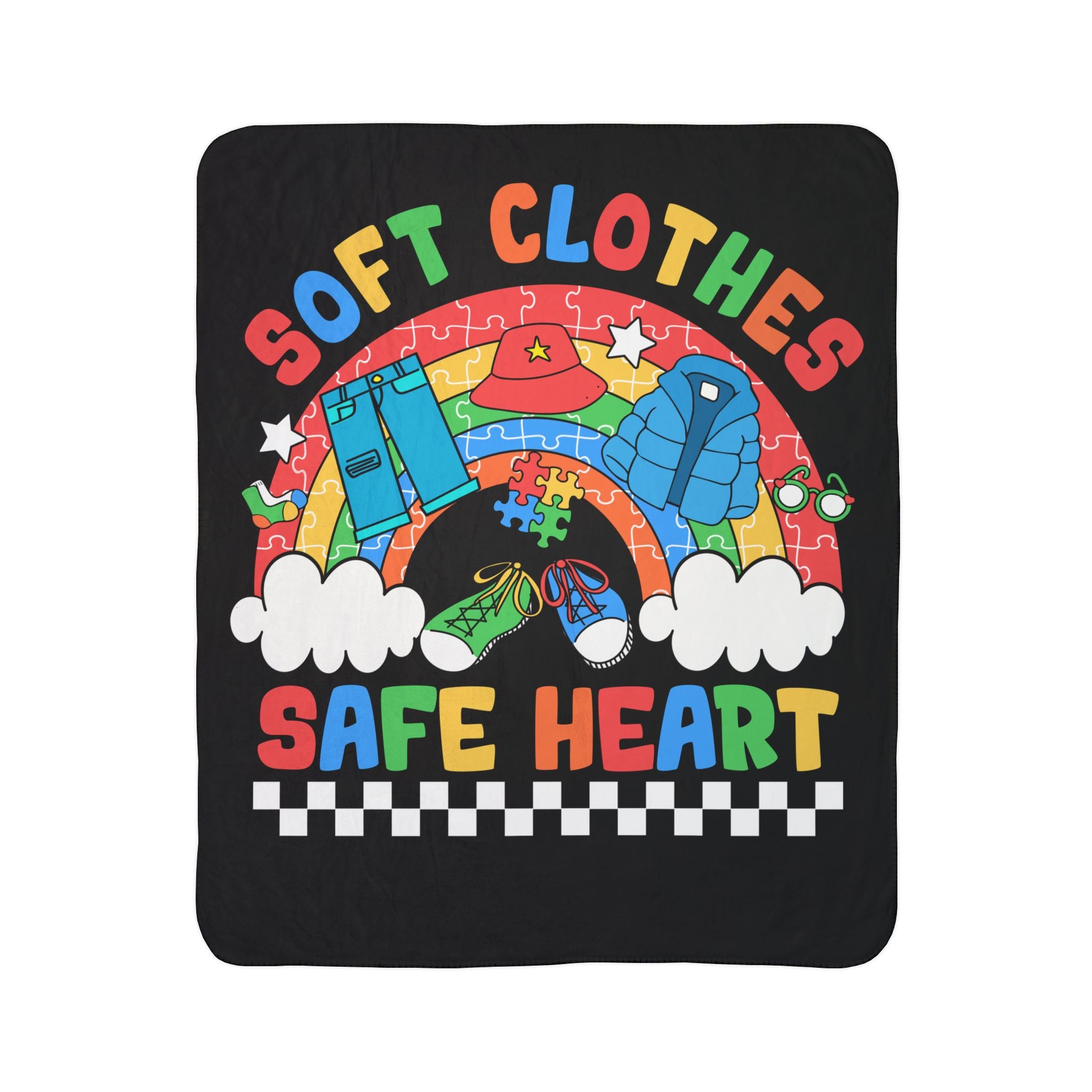 Soft Clothes Fleece Sherpa Blanket