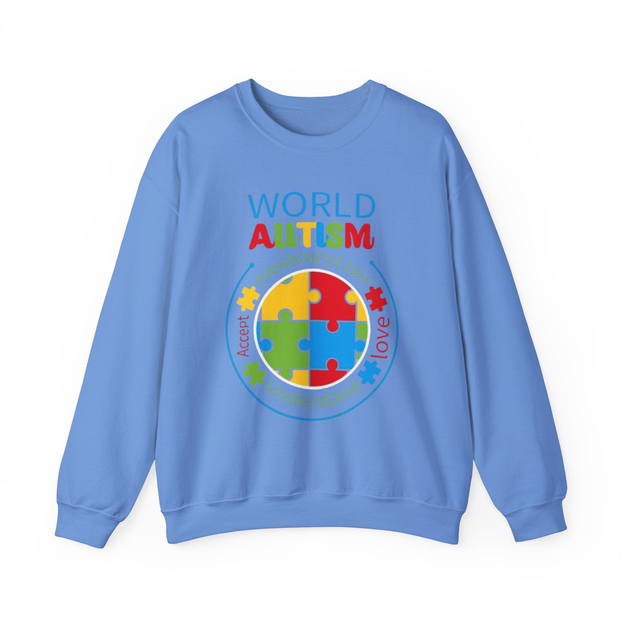 World Autism, Autism Awareness Adult Sweatshirt
