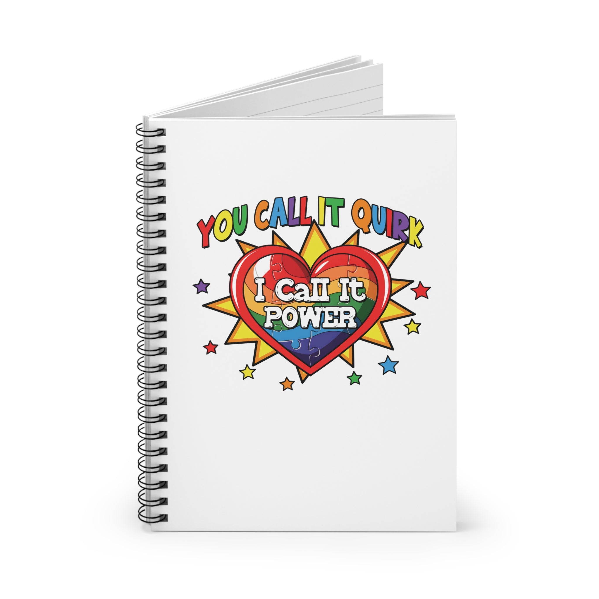 I Call It Power Spiral Notebook - Ruled Line