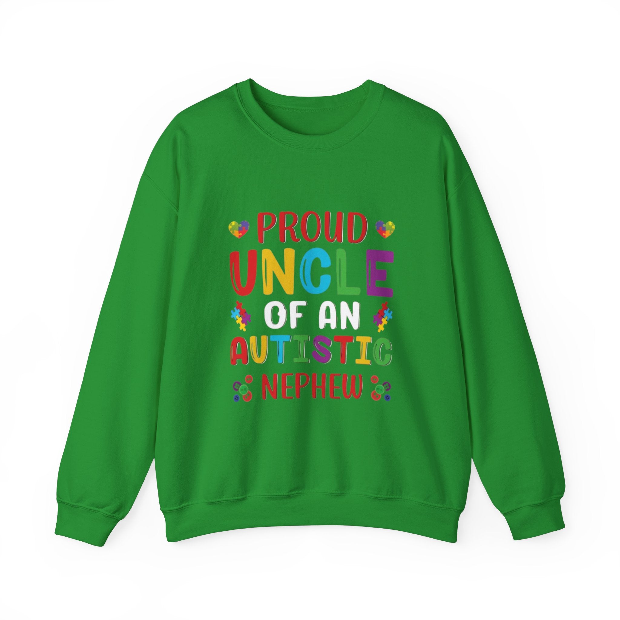 Proud Uncle Of An Autistic Nephew, Autism Awareness Adult Sweatshirt