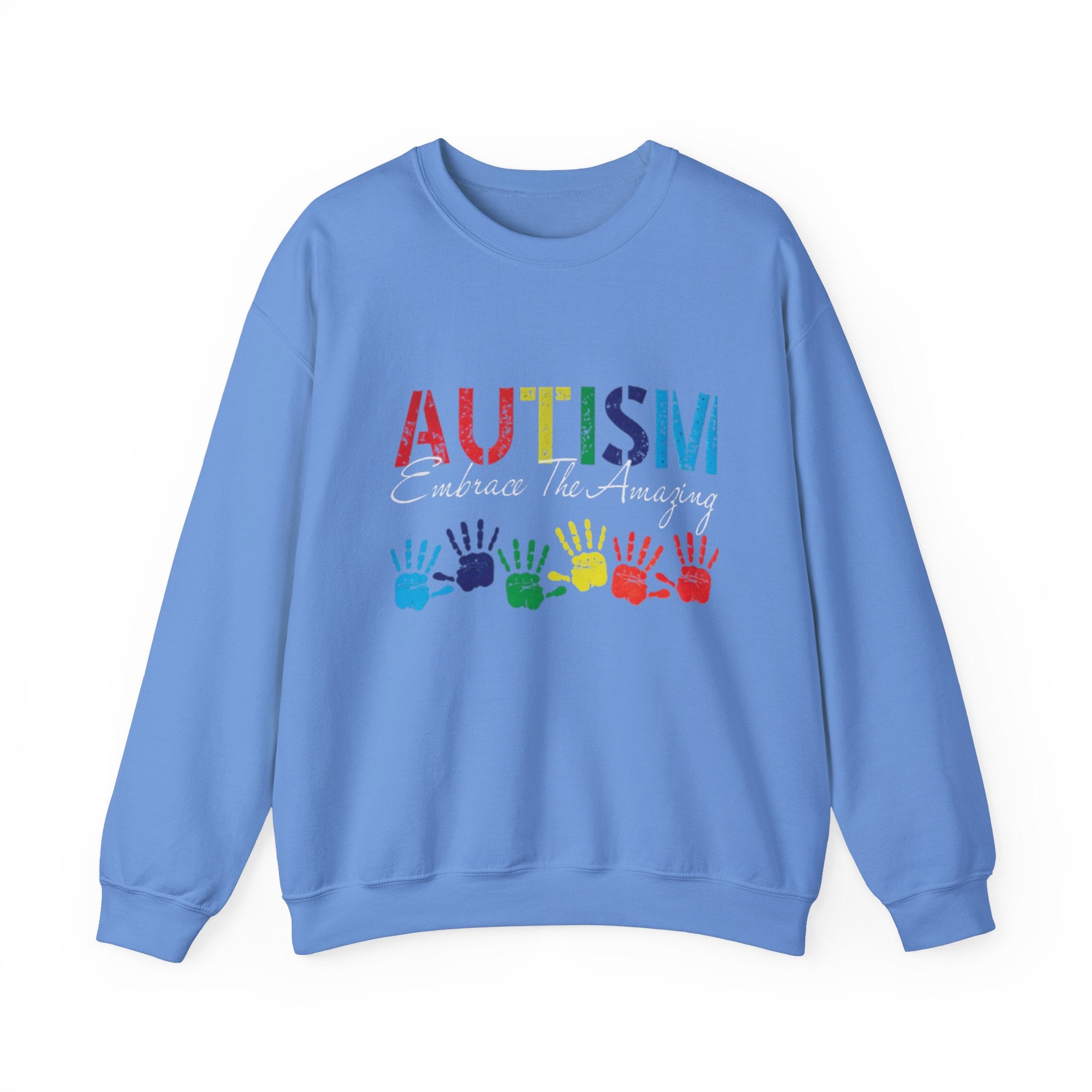 Autism Embrace The Amazing, Autism Awareness Adult Sweatshirt