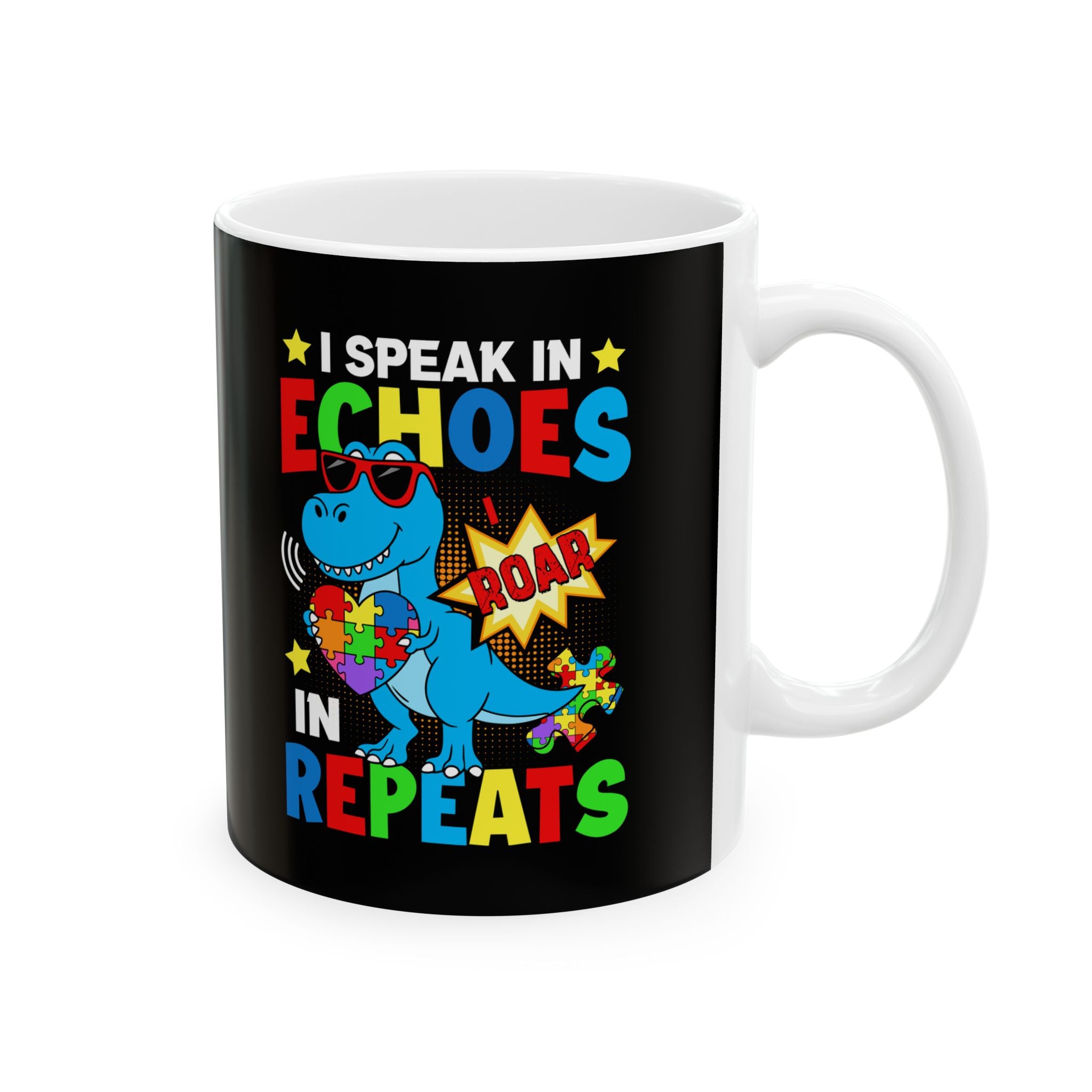 I Speak In Echoes, Ceramic Mug