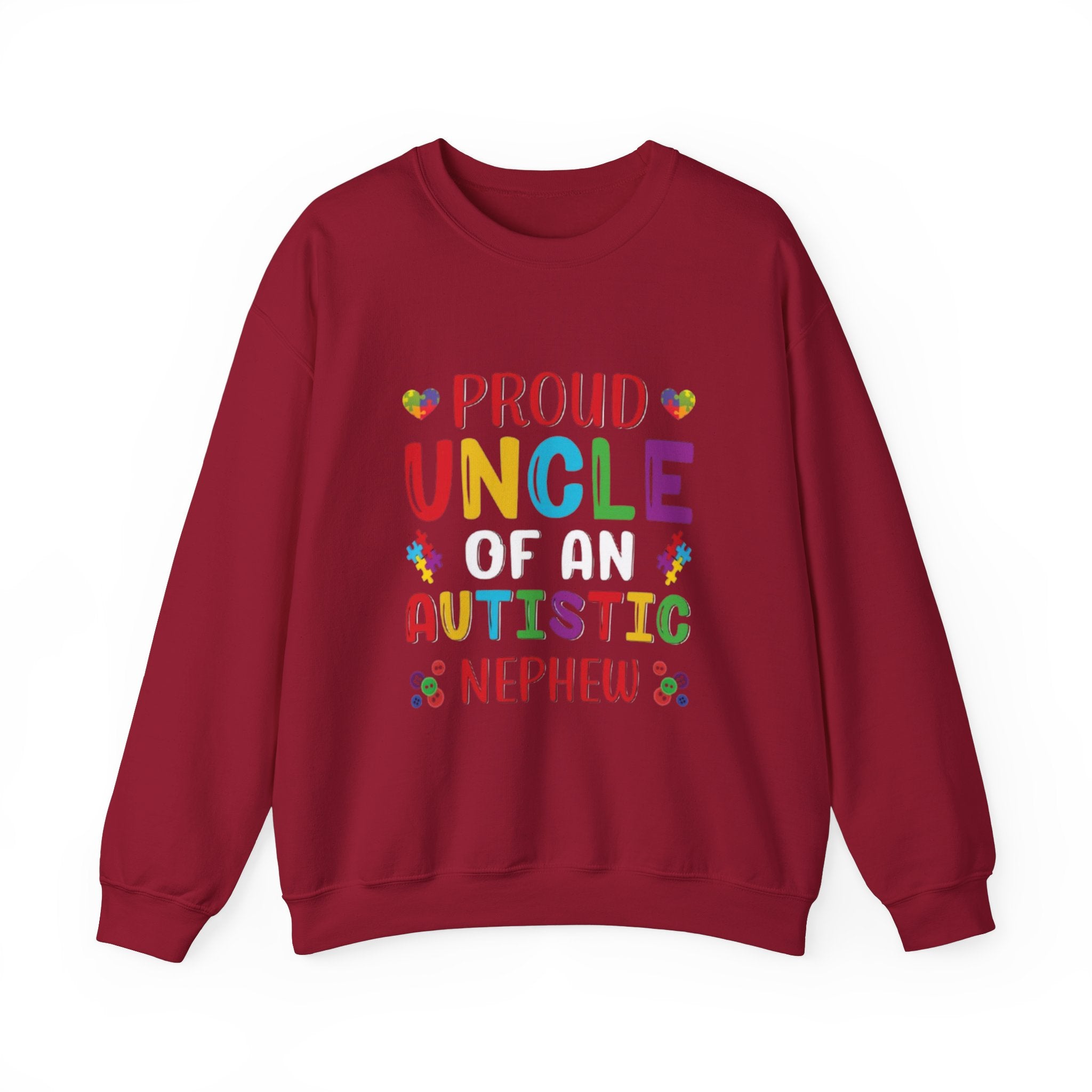Proud Uncle Of An Autistic Nephew, Autism Awareness Adult Sweatshirt