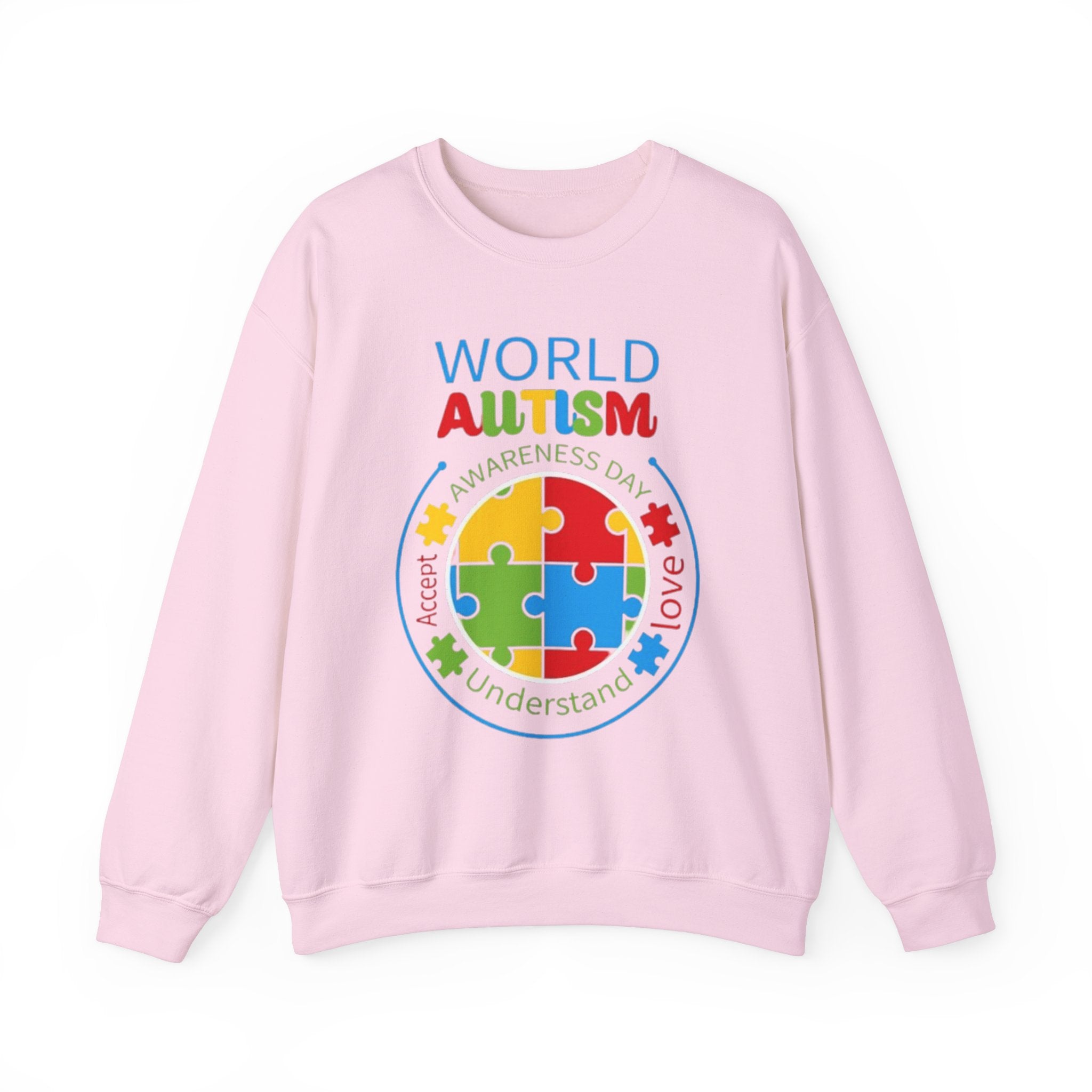 World Autism, Autism Awareness Adult Sweatshirt