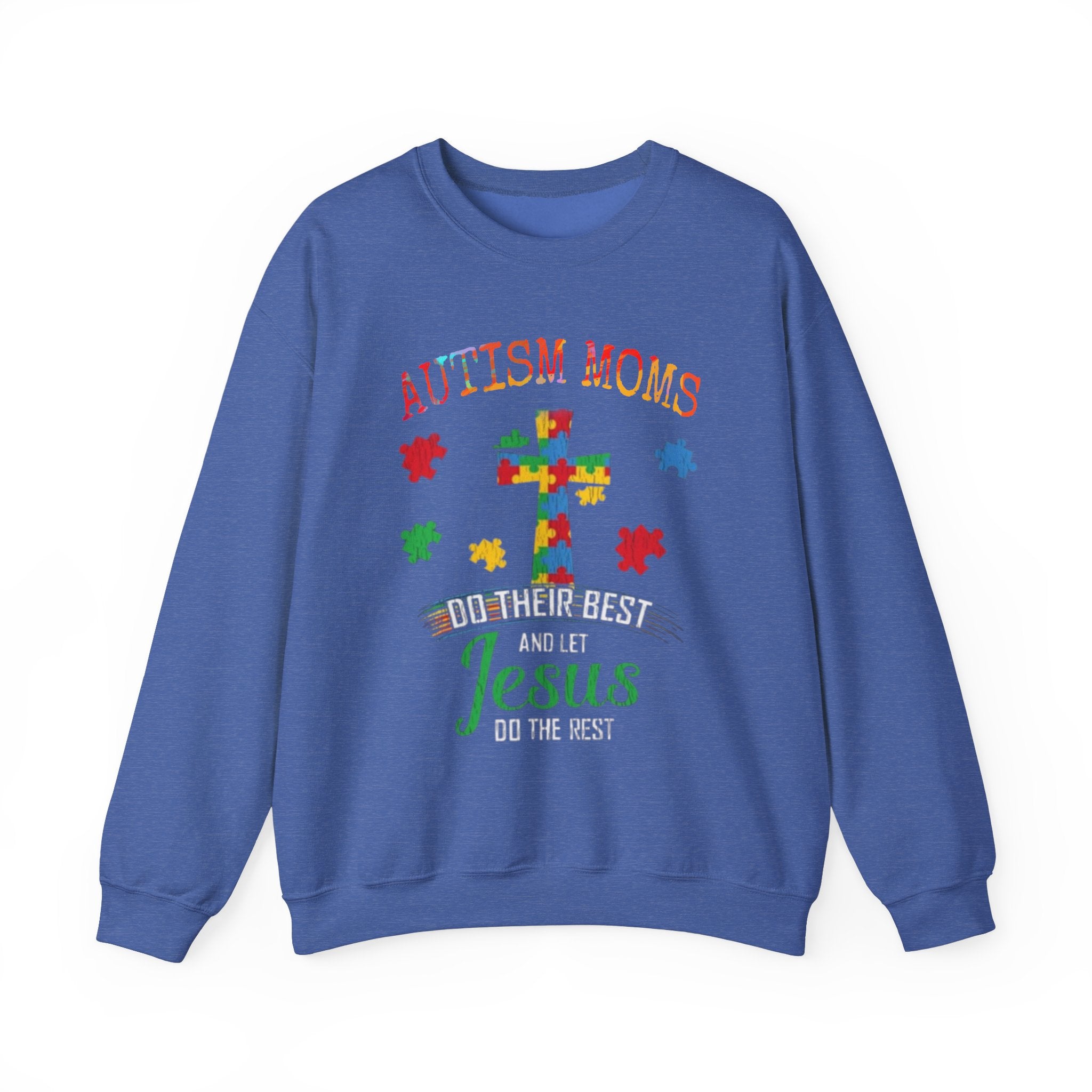 Autism Mom, Autism Awareness Adult Sweatshirt