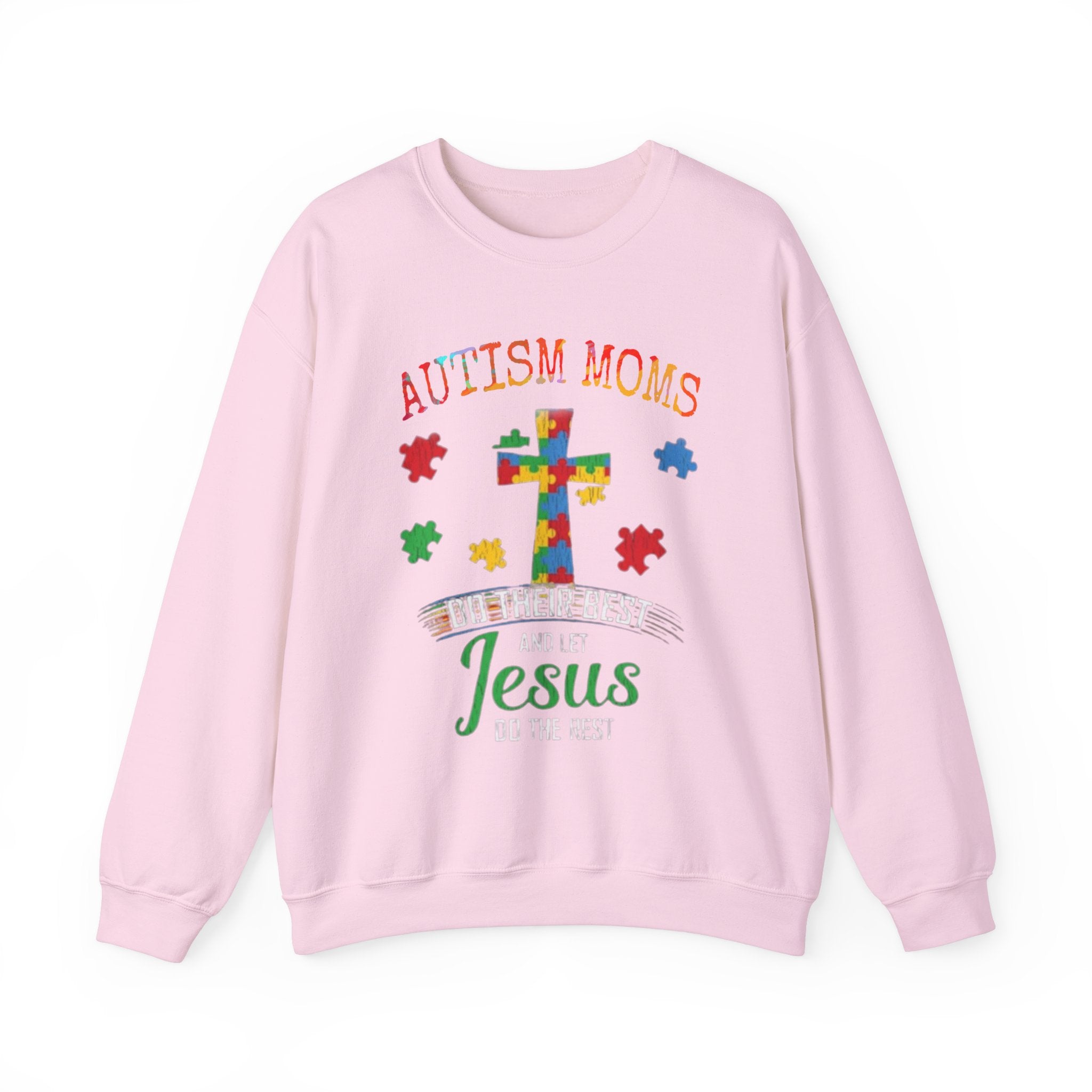 Autism Mom, Autism Awareness Adult Sweatshirt