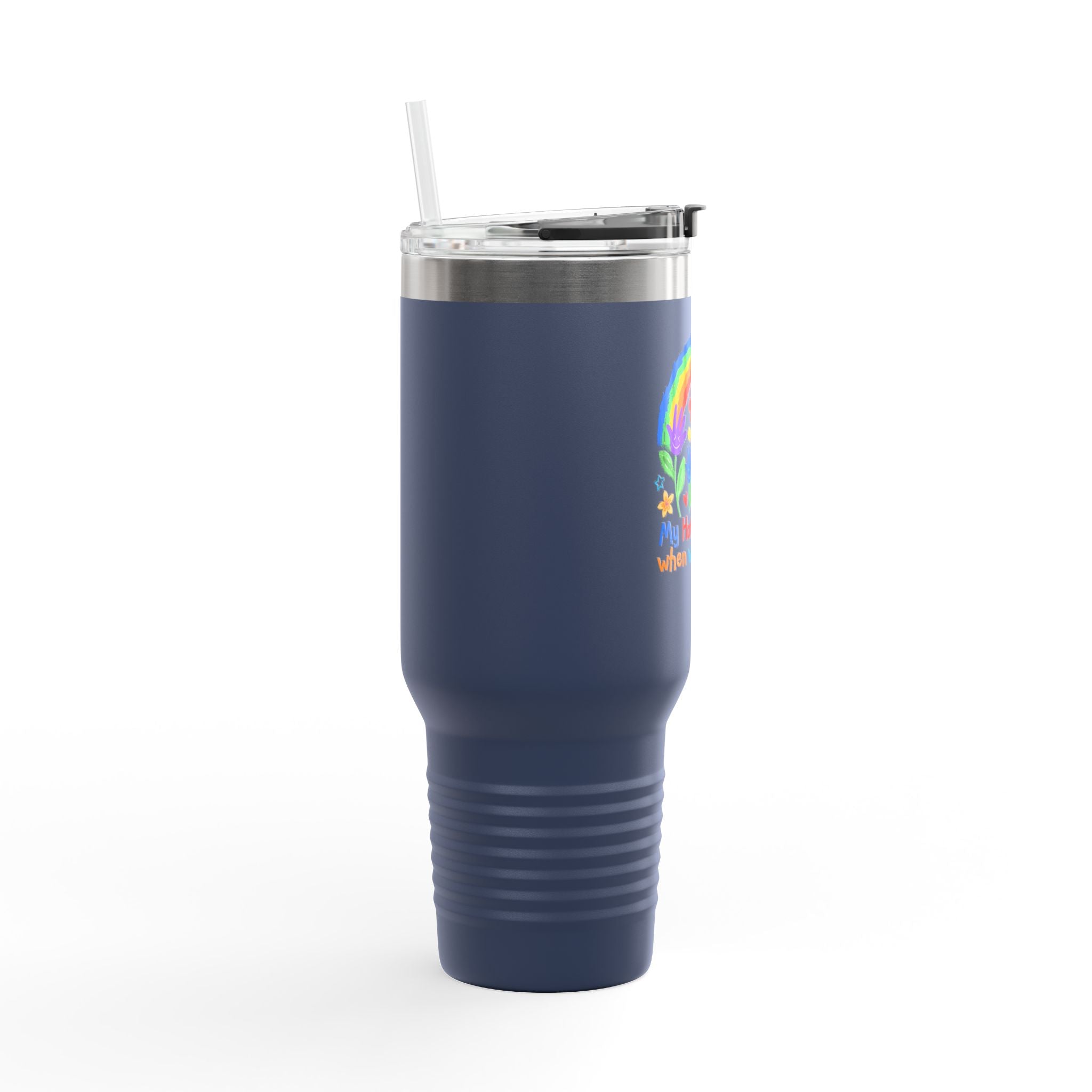My Hand Speak Insulated Travel Mug, 40oz