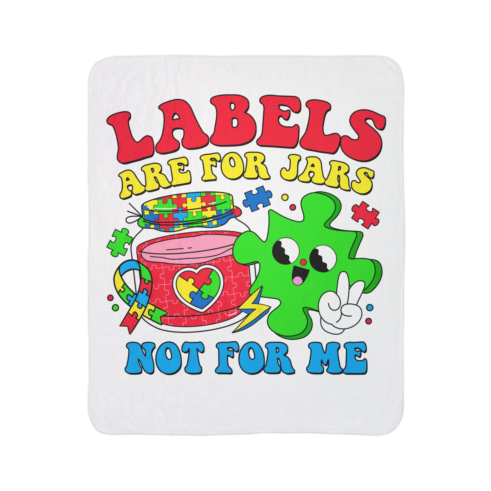 Not For Me Fleece Sherpa Blanket