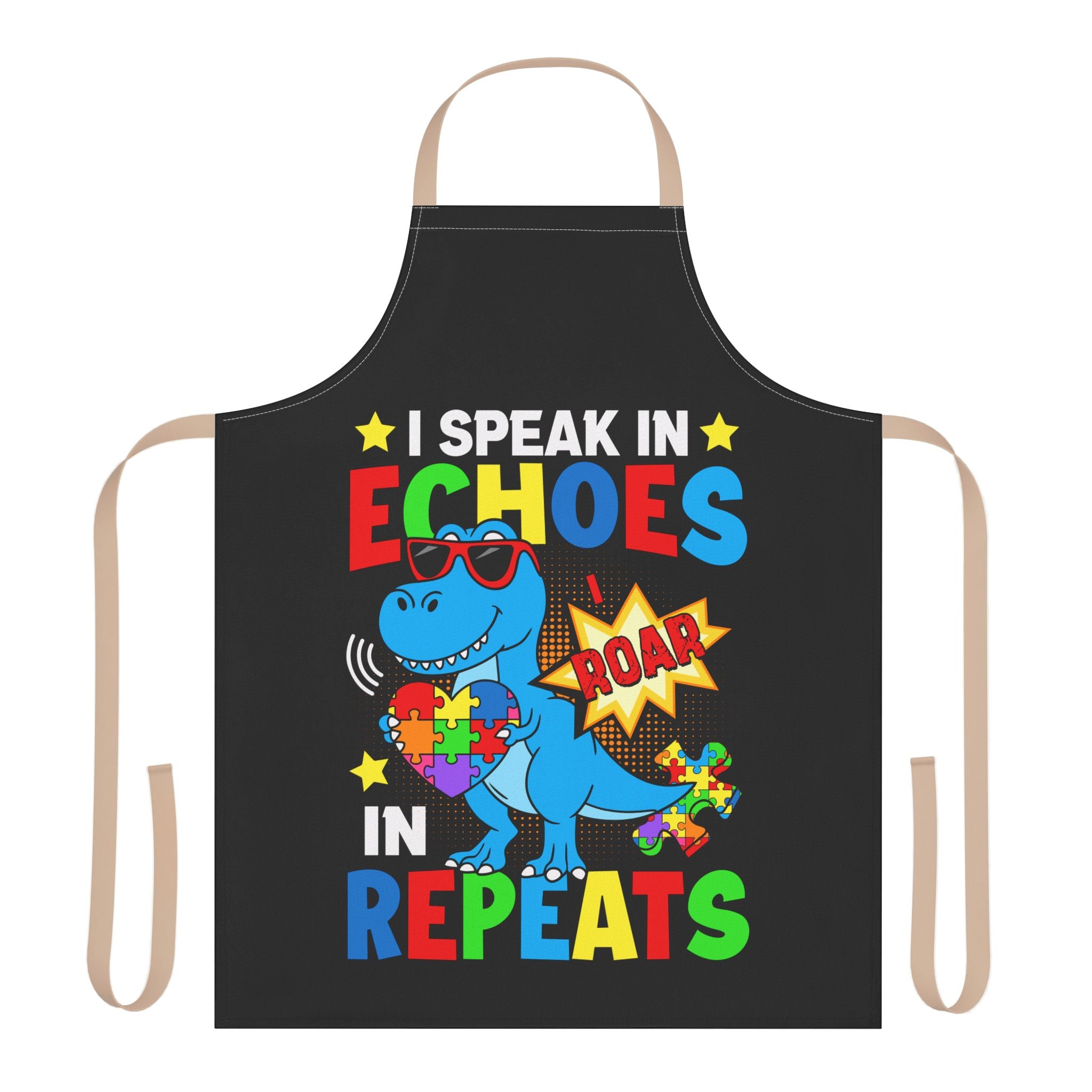 I Speak Echoes Routine Love Apron