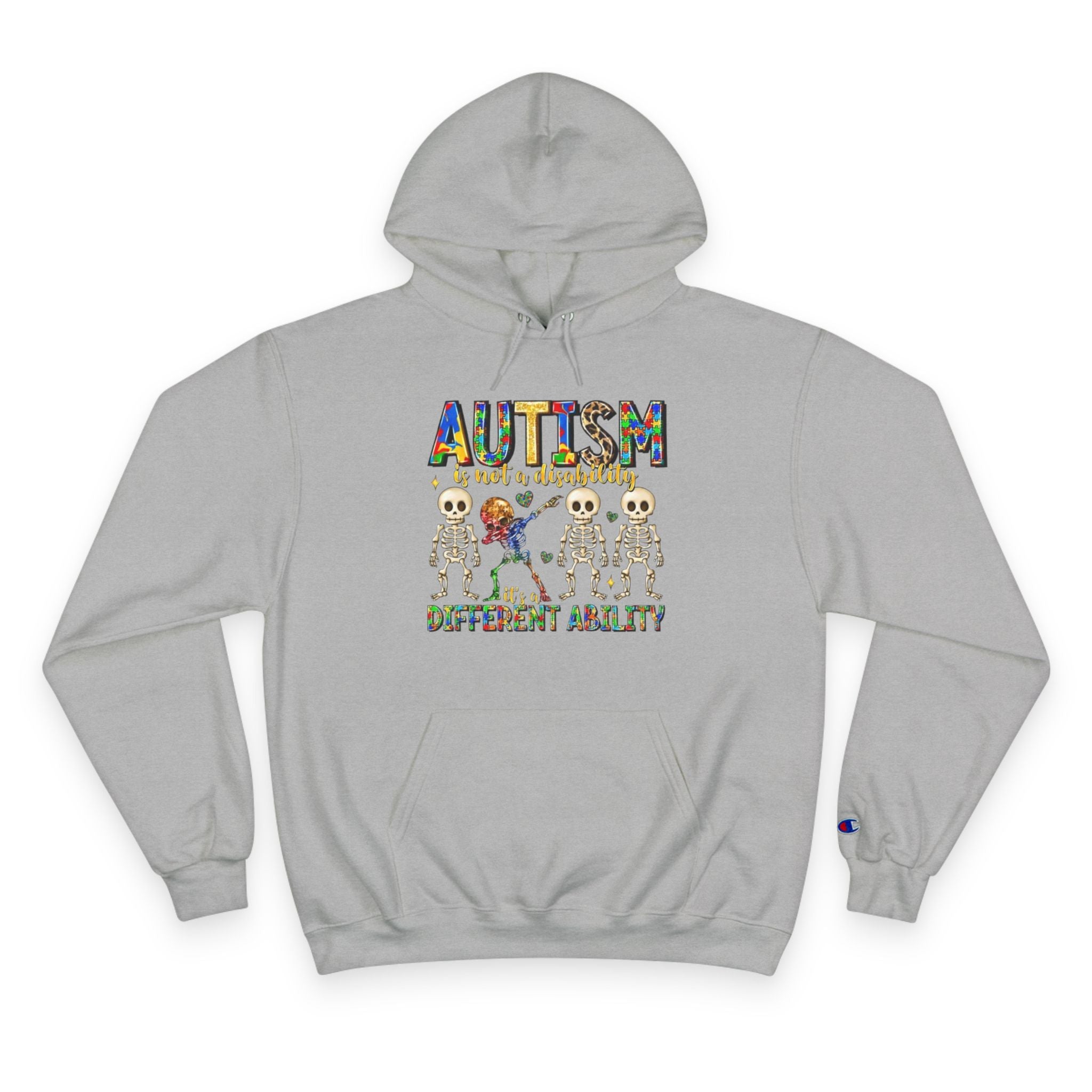 Autism Is Not A Disability, Autism Awareness Adult Hoodie