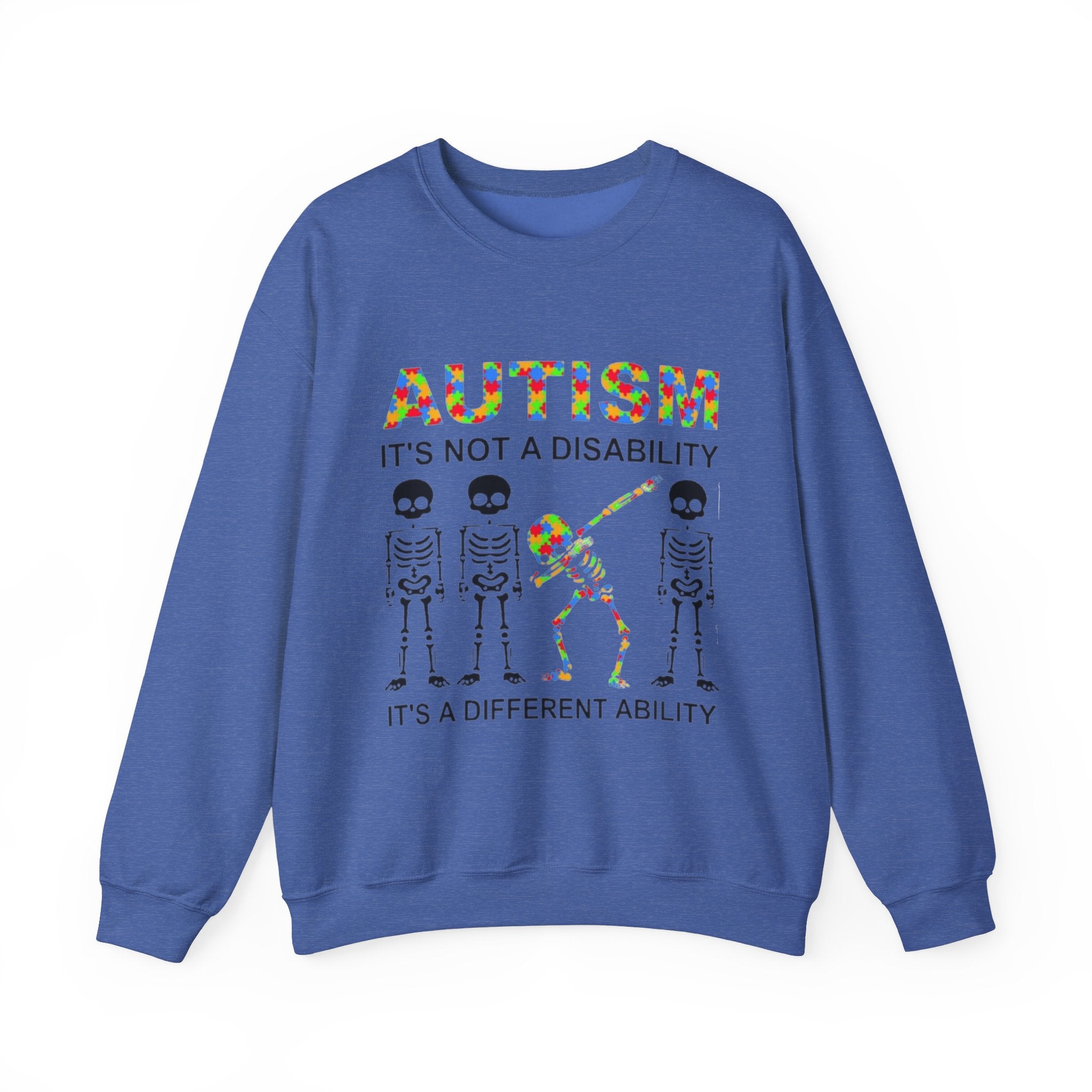 Autism It's Not A Disability, Autism Awareness Adult Sweatshirt