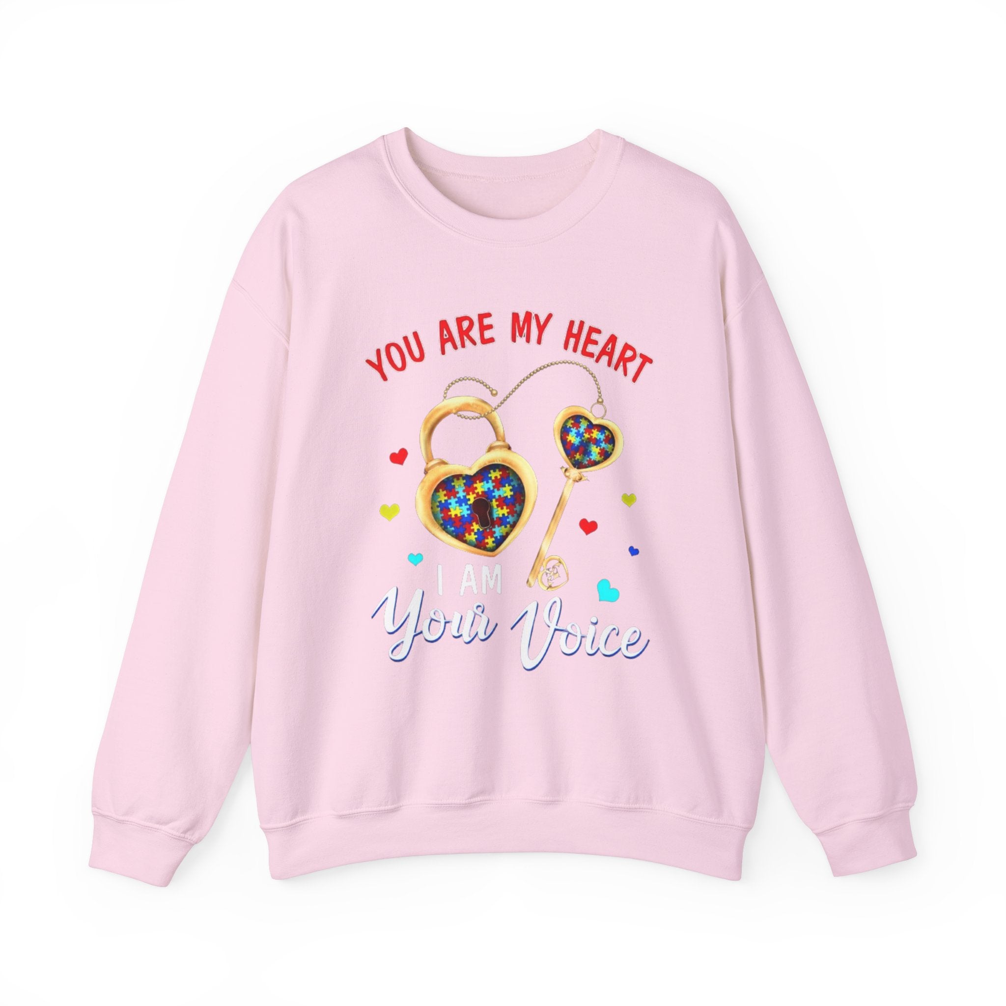 You Are My Heart, Autism Awareness Adult Sweatshirt