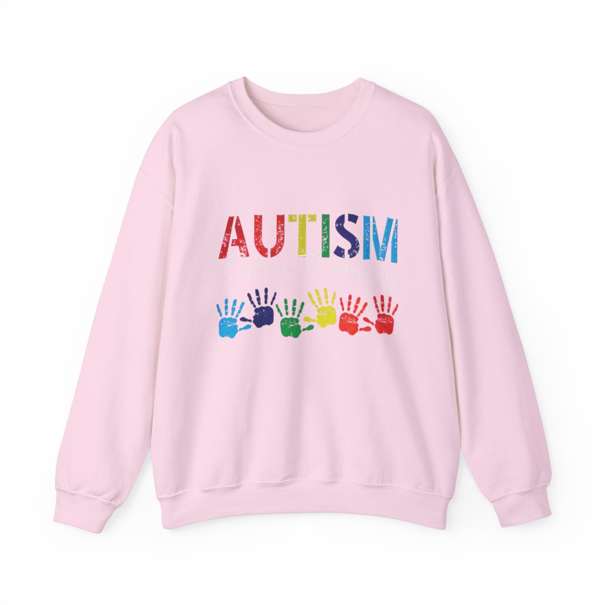 Autism Embrace The Amazing, Autism Awareness Adult Sweatshirt
